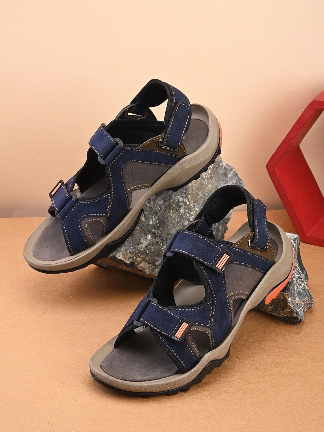 The Roadster Lifestyle Co. Velcro Comfort Sandals - view 1