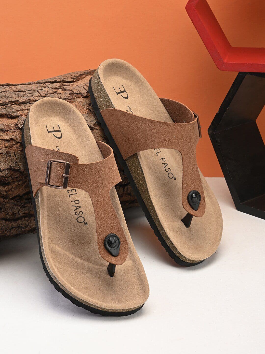El Paso Men Slip-On Comfort Sandals - view 1