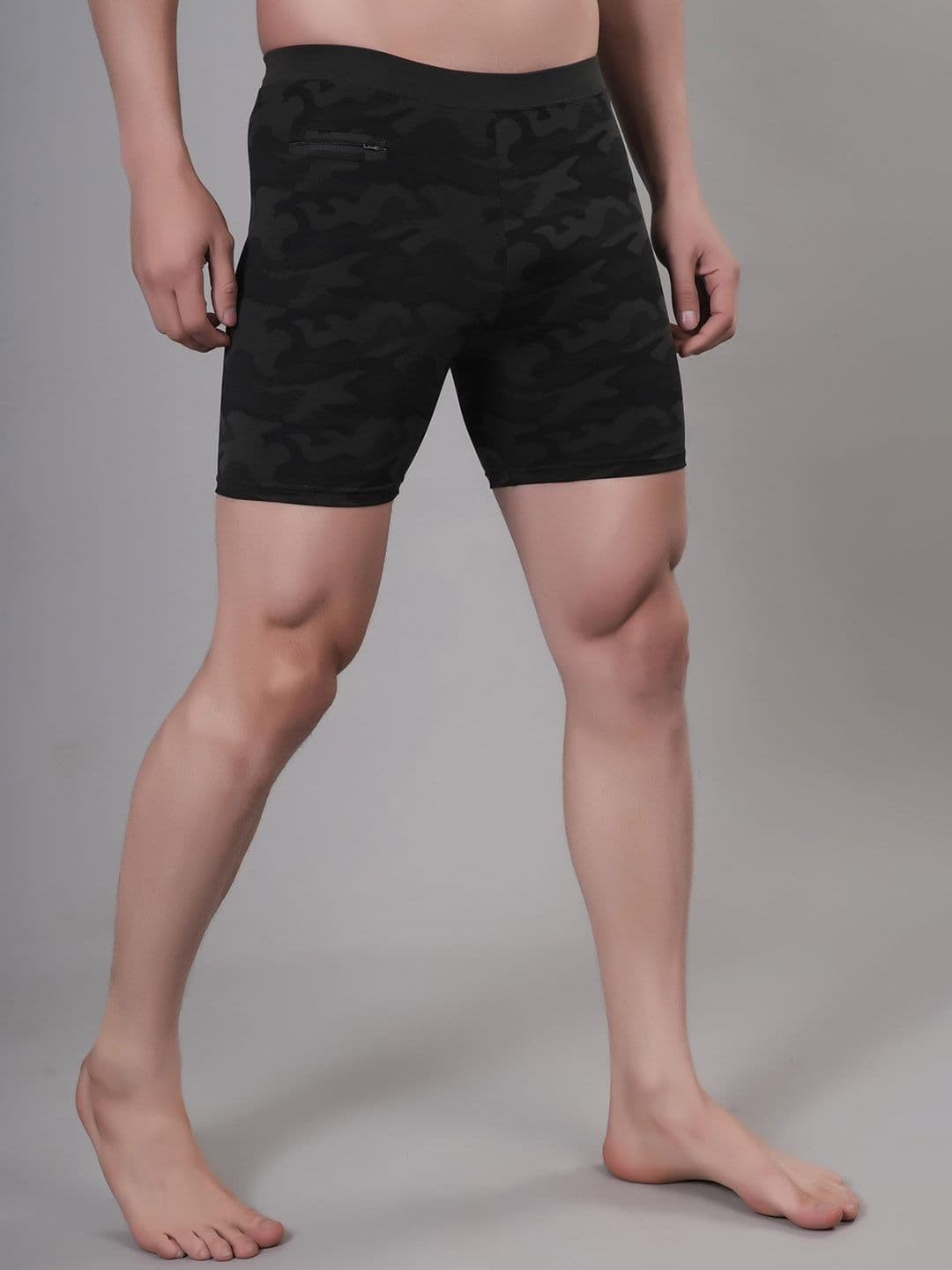 Apraa & Parma Men Camouflage-Printed Slim-Fit Swim Bottoms - view 1