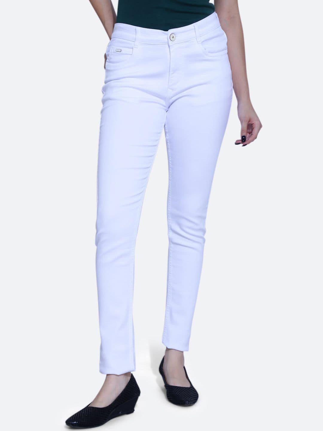 FCK-3 Women Hottie High-Rise Light Shade Clean Look Stretchable Jeans - view 1