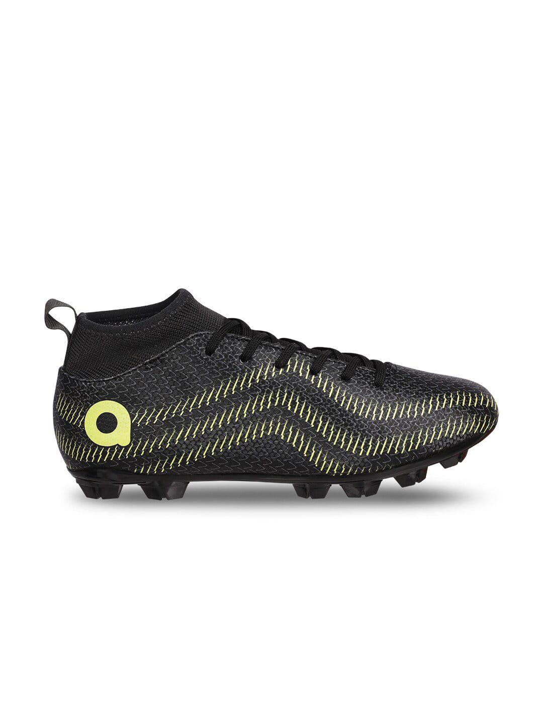 Aivin Black Rattle Snake Pro Football Shoes - view 1