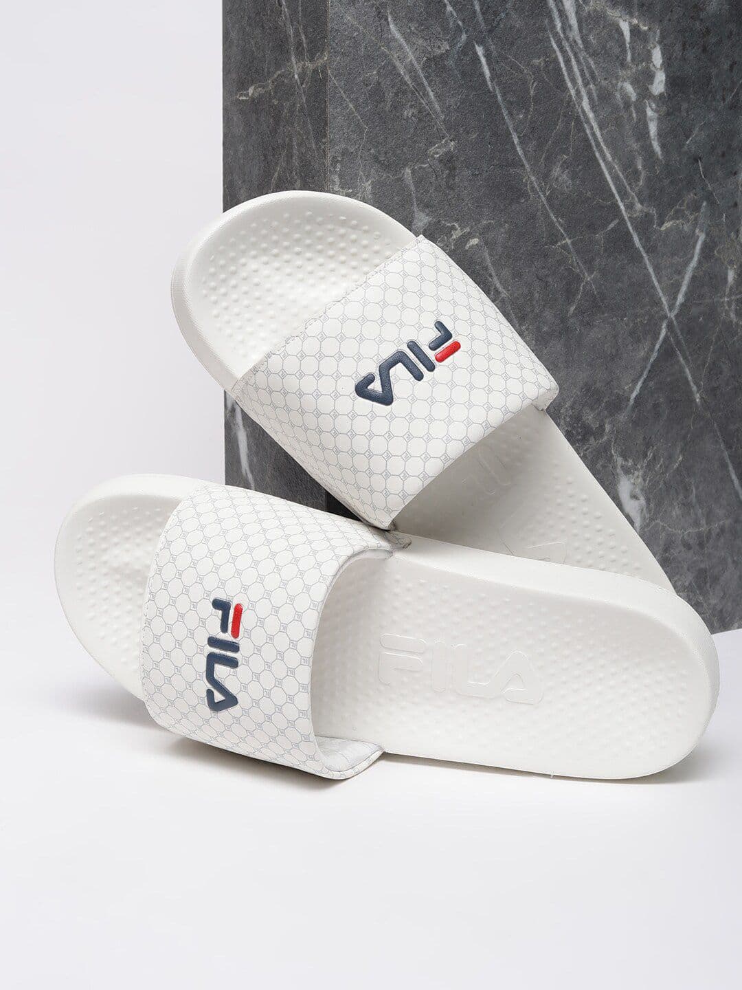 FILA Men Savil Printed Sliders - view 1
