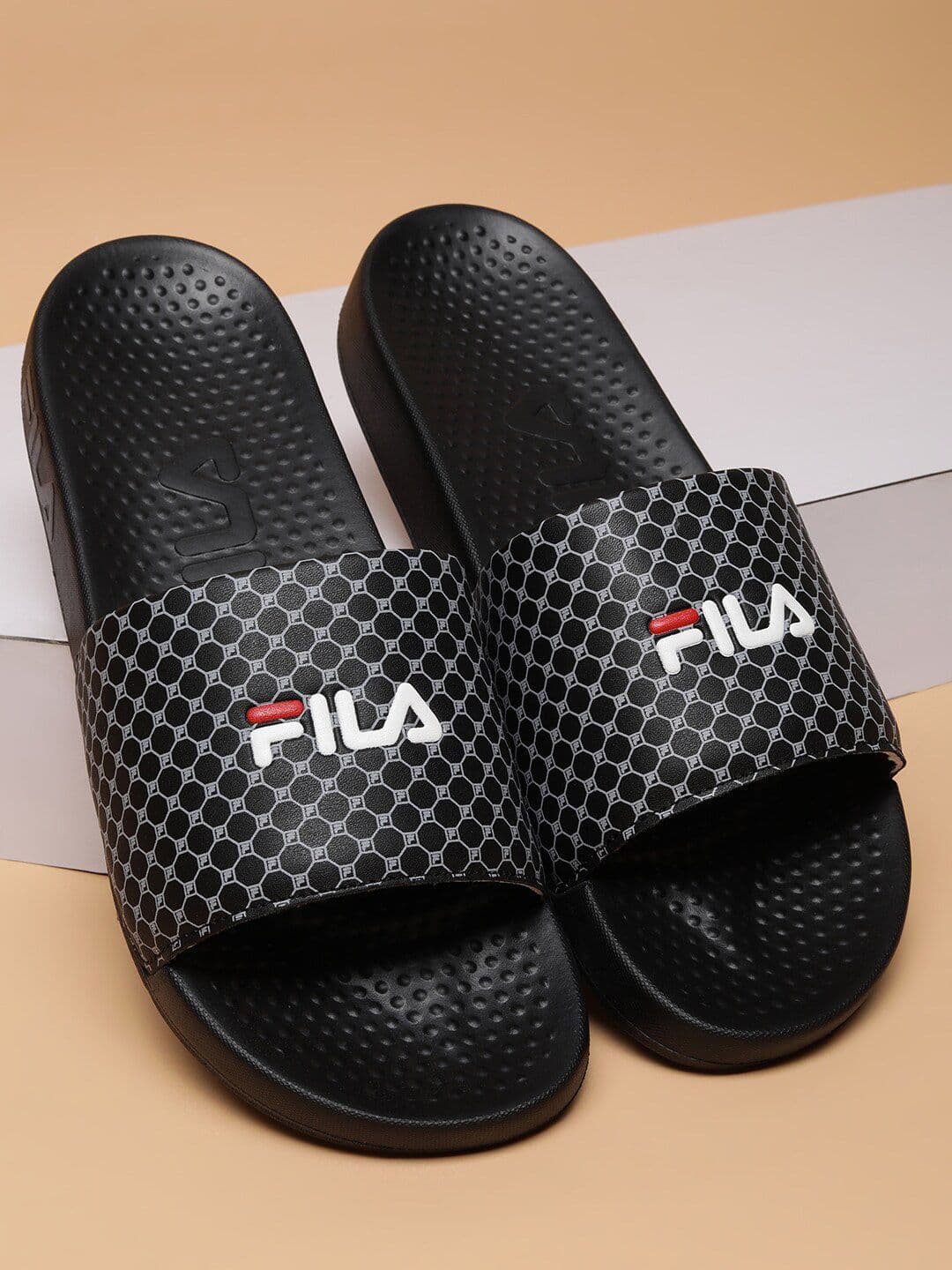 FILA Men Savil Printed Sliders - view 1