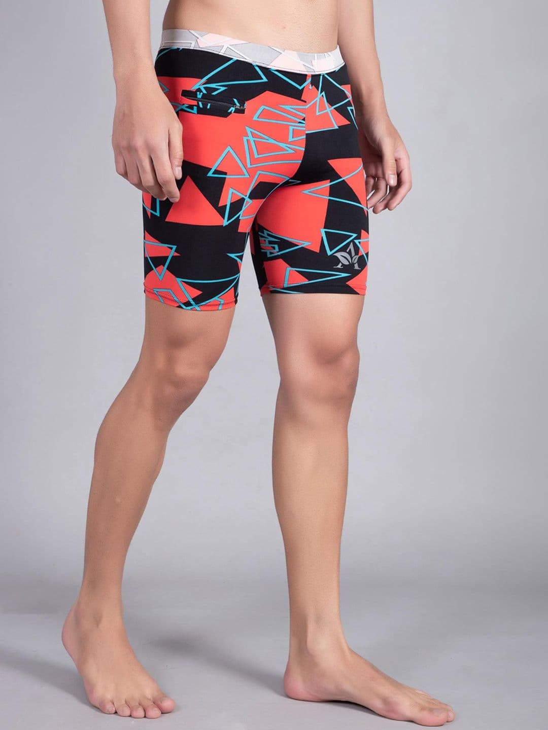 Apraa & Parma Men Printed Slim-Fit Swim Bottom - view 1