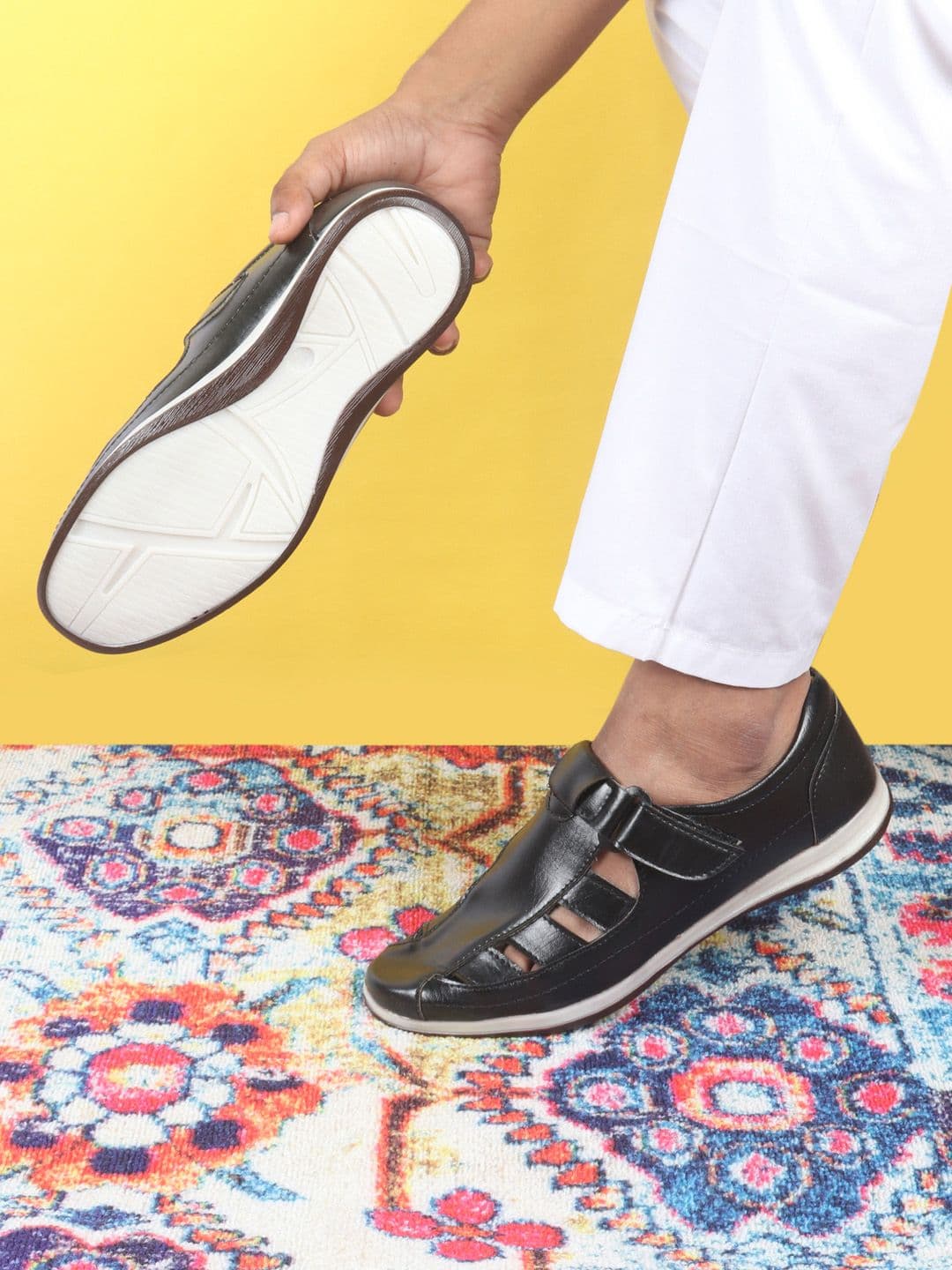 FAUSTO Men Shoe-Style Sandals - view 1