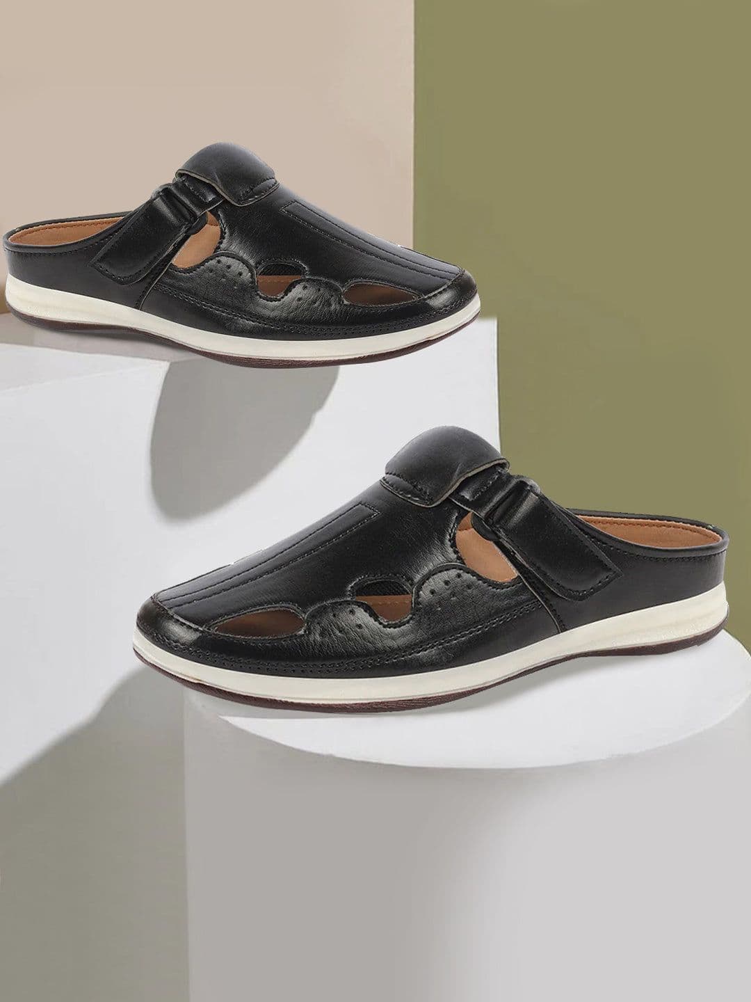 FAUSTO Men Shoe-Style Sandals - view 1