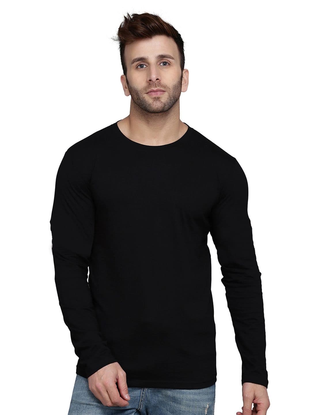 SLOWLORIS Round Neck Long Sleeves T-shirt - view 1