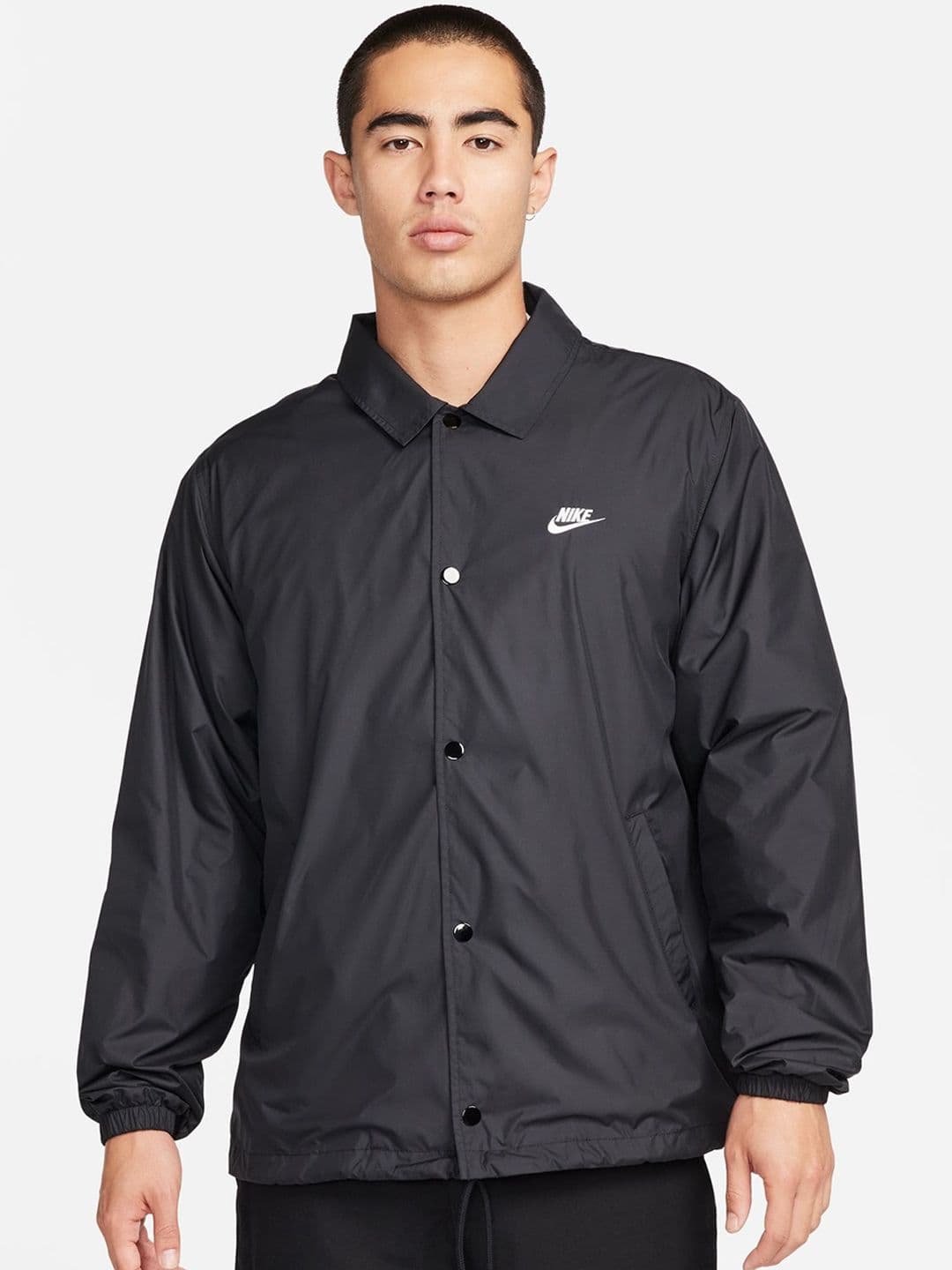 Nike Club Coaches Spread Collar Sporty Jacket - view 1