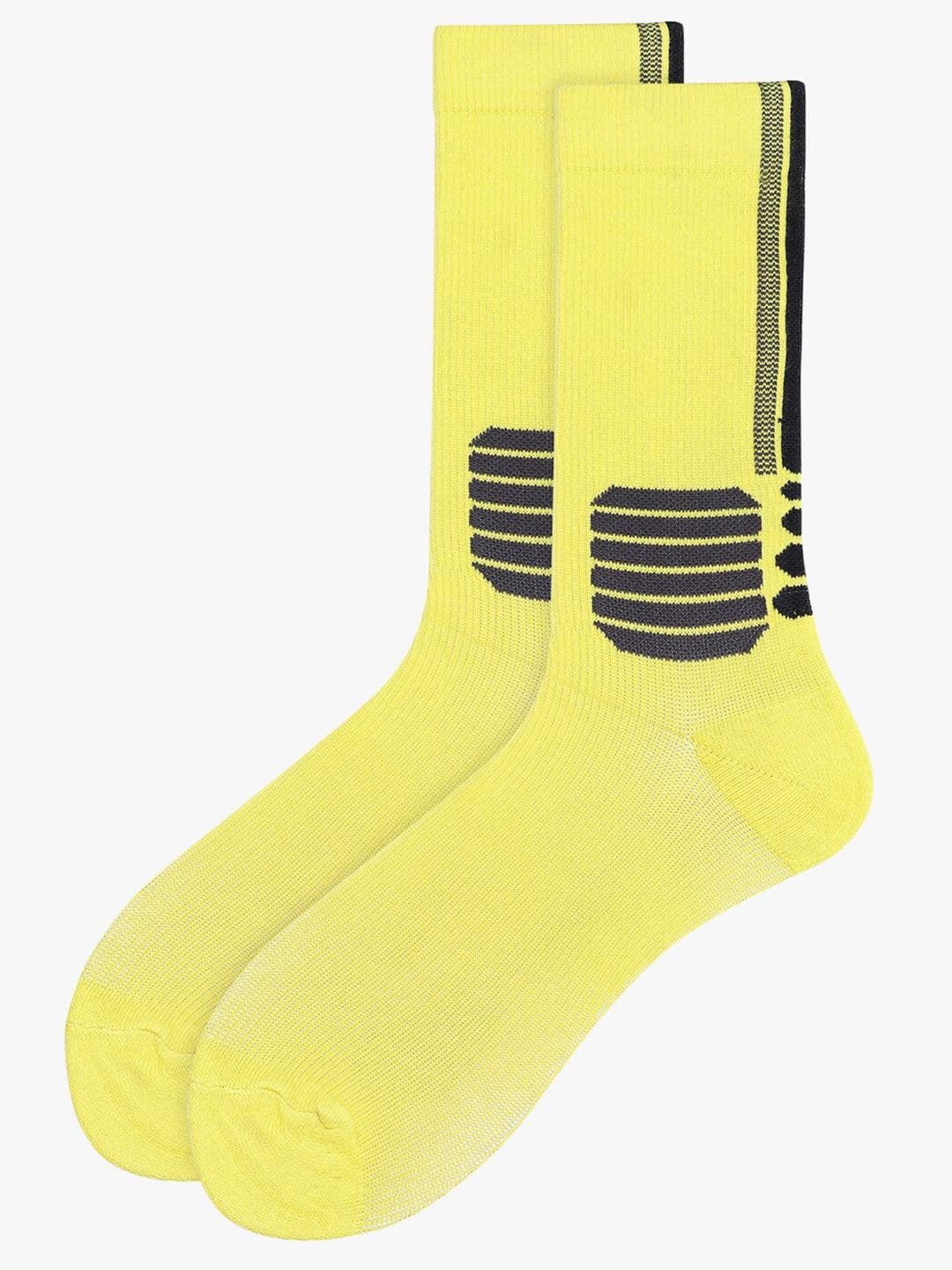 Soxytoes Unisex Geometric Cotton Compression Therapy Calf-Length Socks - view 1