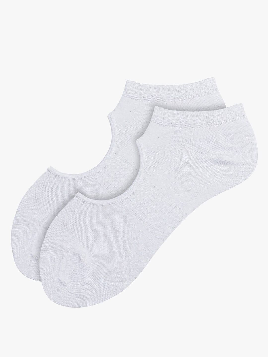 Soxytoes Unisex Solid Cotton Yoga & Pilates Grip Shoe Liner Socks - view 1