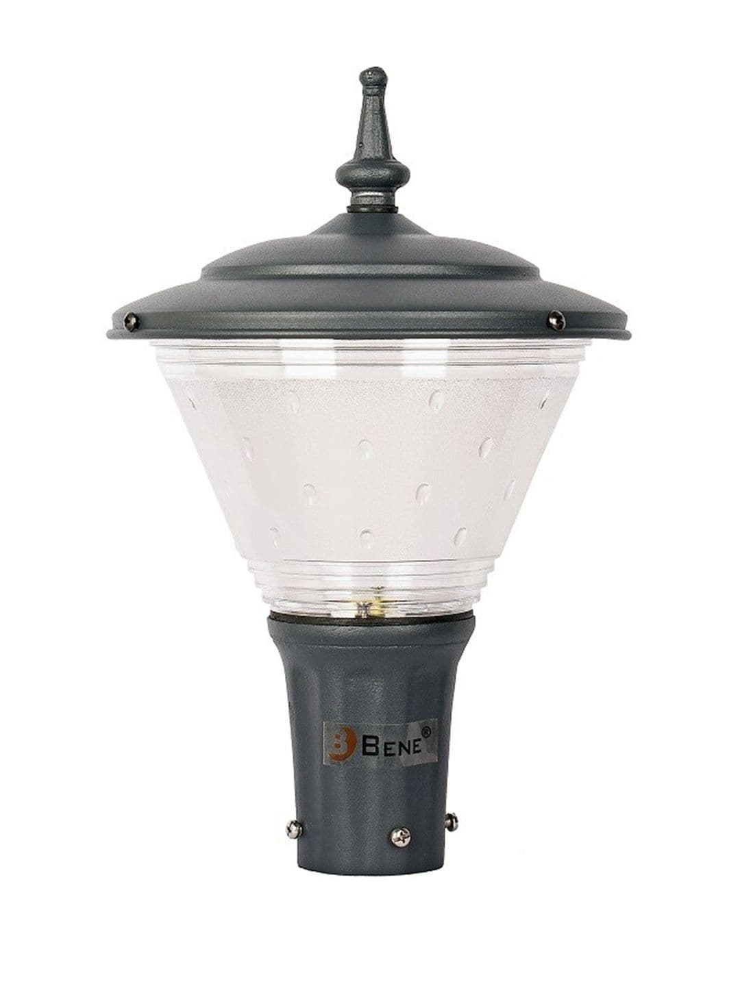 BENE Bonic Grey & Transparent Self Assembly Aluminium Outdoor Lamps - view 1
