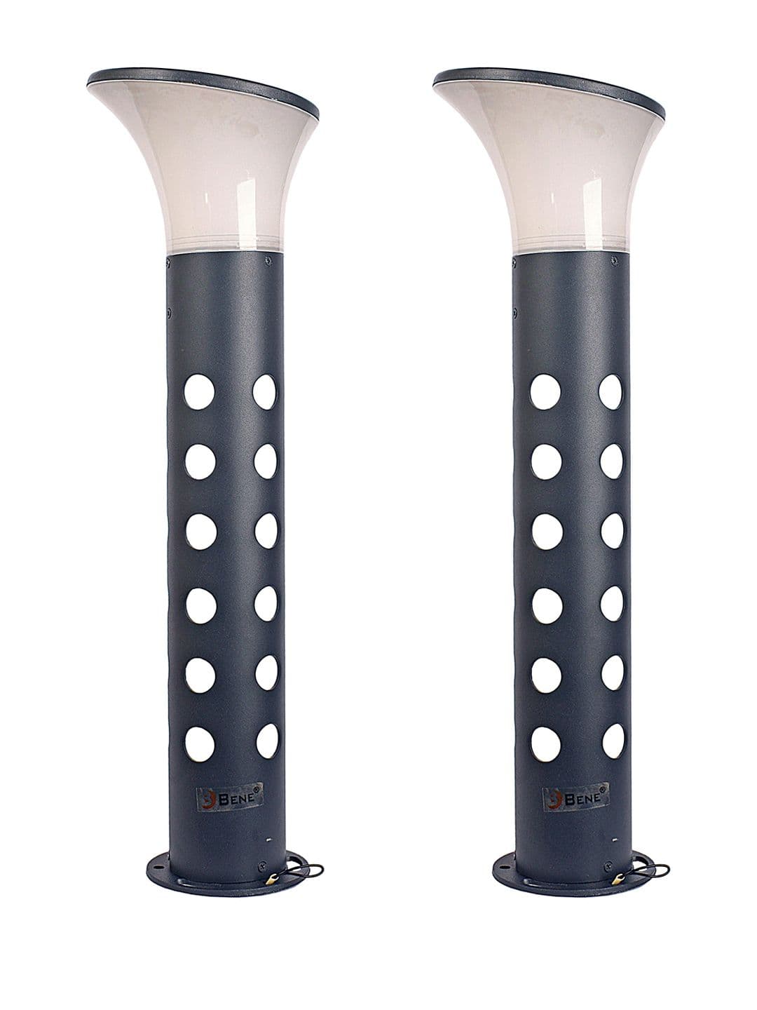 BENE Eden 2 Pieces Grey Aluminium Outdoor Lamps - view 1
