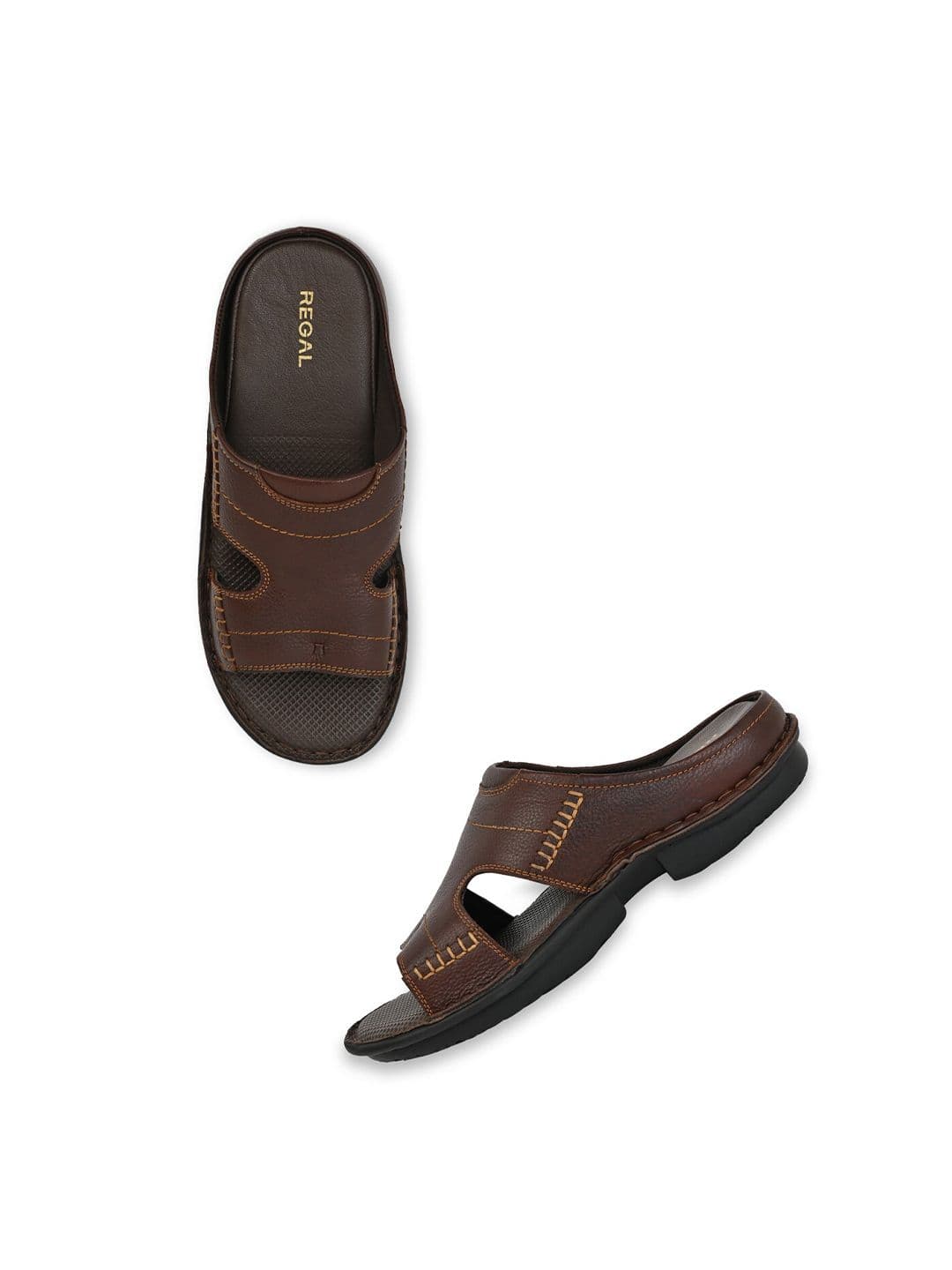 Regal Men Leather Comfort Sandals - view 1