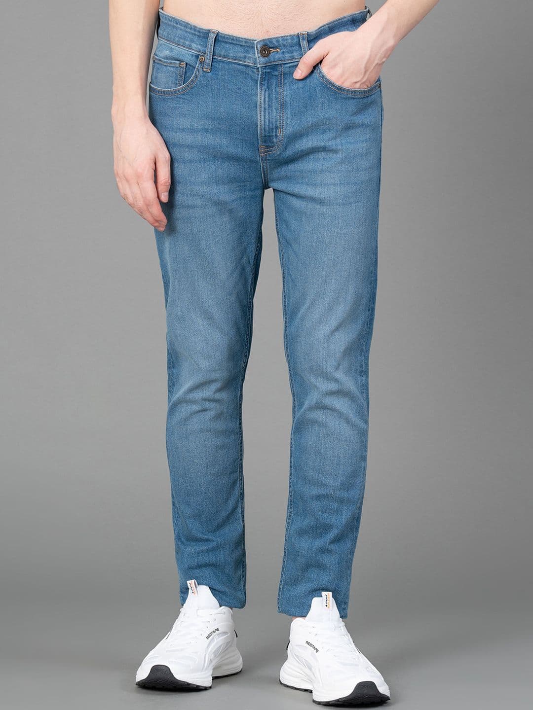 Red Tape Men Light Fade Stretchable Regular Fit Jeans - view 1