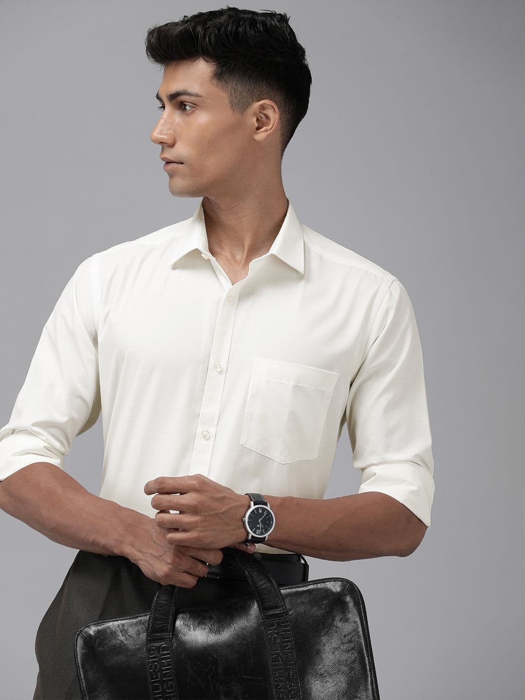 Park Avenue Slim Fit Opaque Formal Shirt - view 1