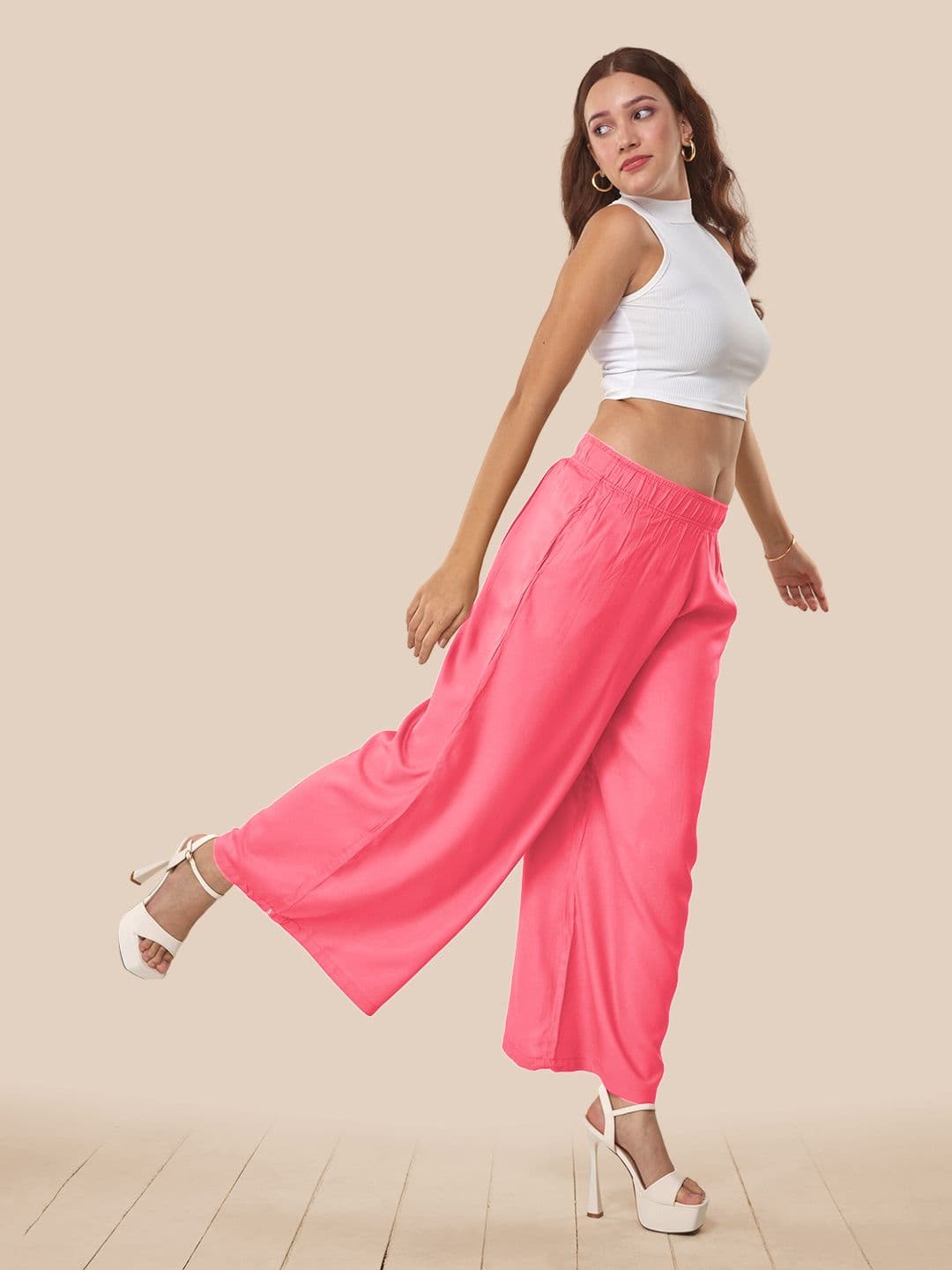 LYRA Women Wide Leg Palazzos - view 1