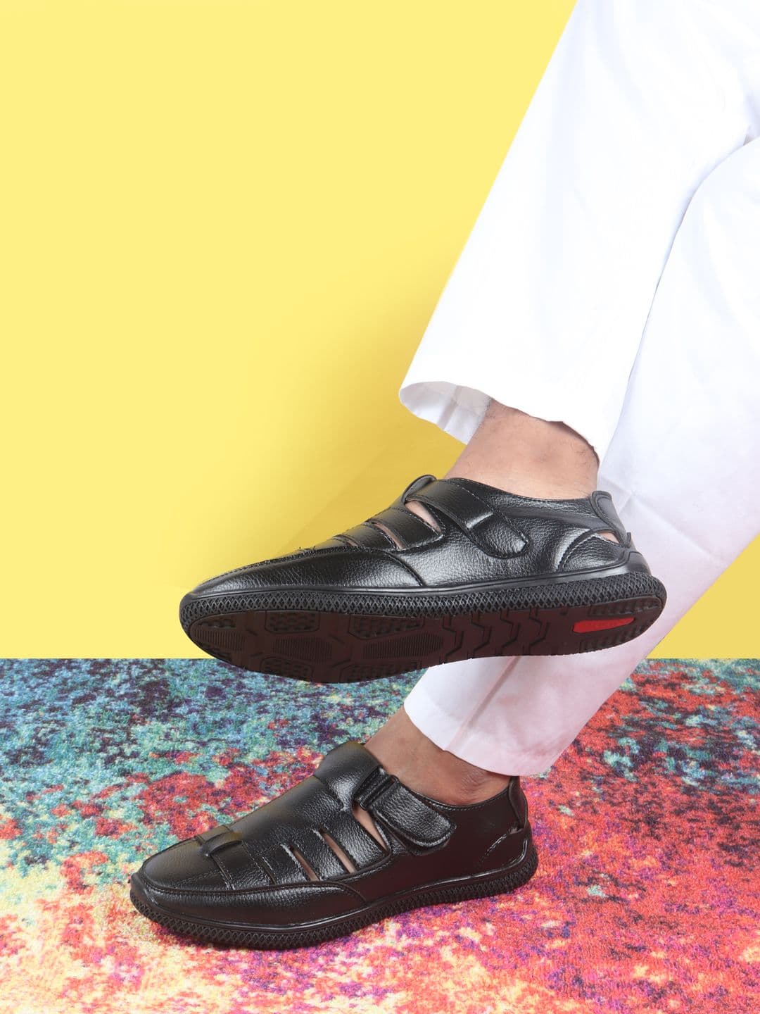 FAUSTO Men Shoe-Style Sandals - view 1