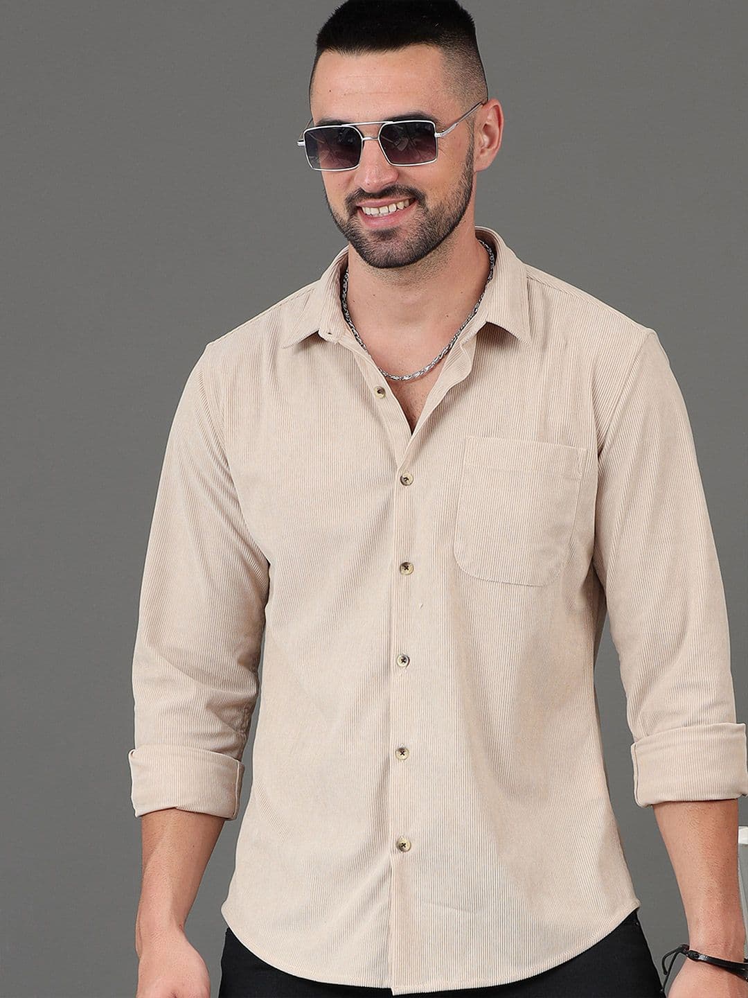 HERE&NOW Slim Fit Long Sleeves Casual Shirt - view 1