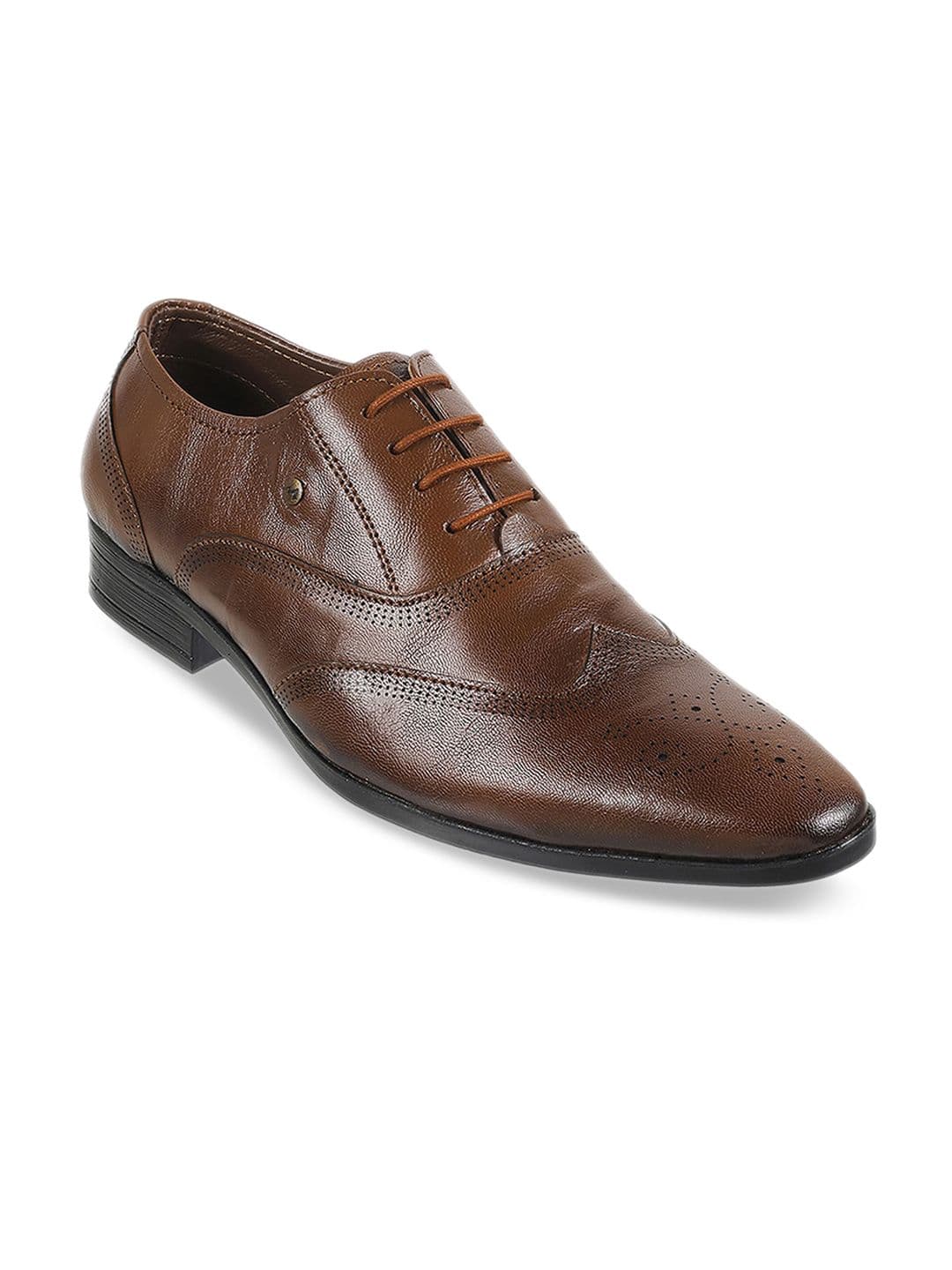 Metro Men Leather Formal Brogues - view 1