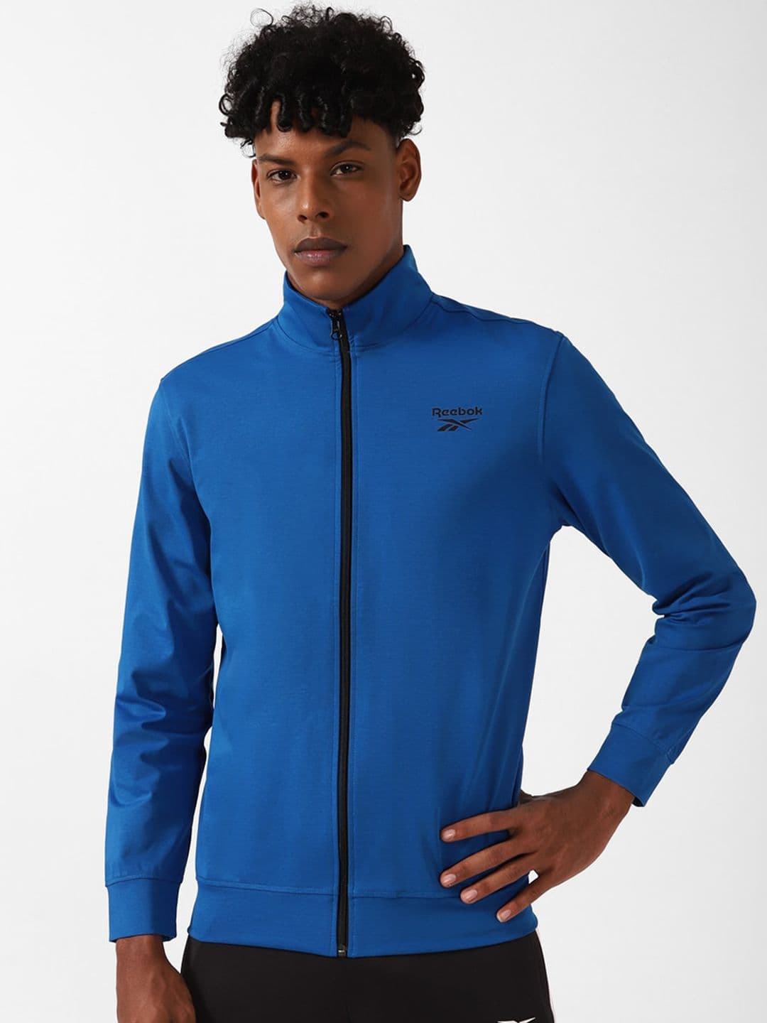 Reebok All Sportsstretch T Mock Collar Sporty Jacket - view 1
