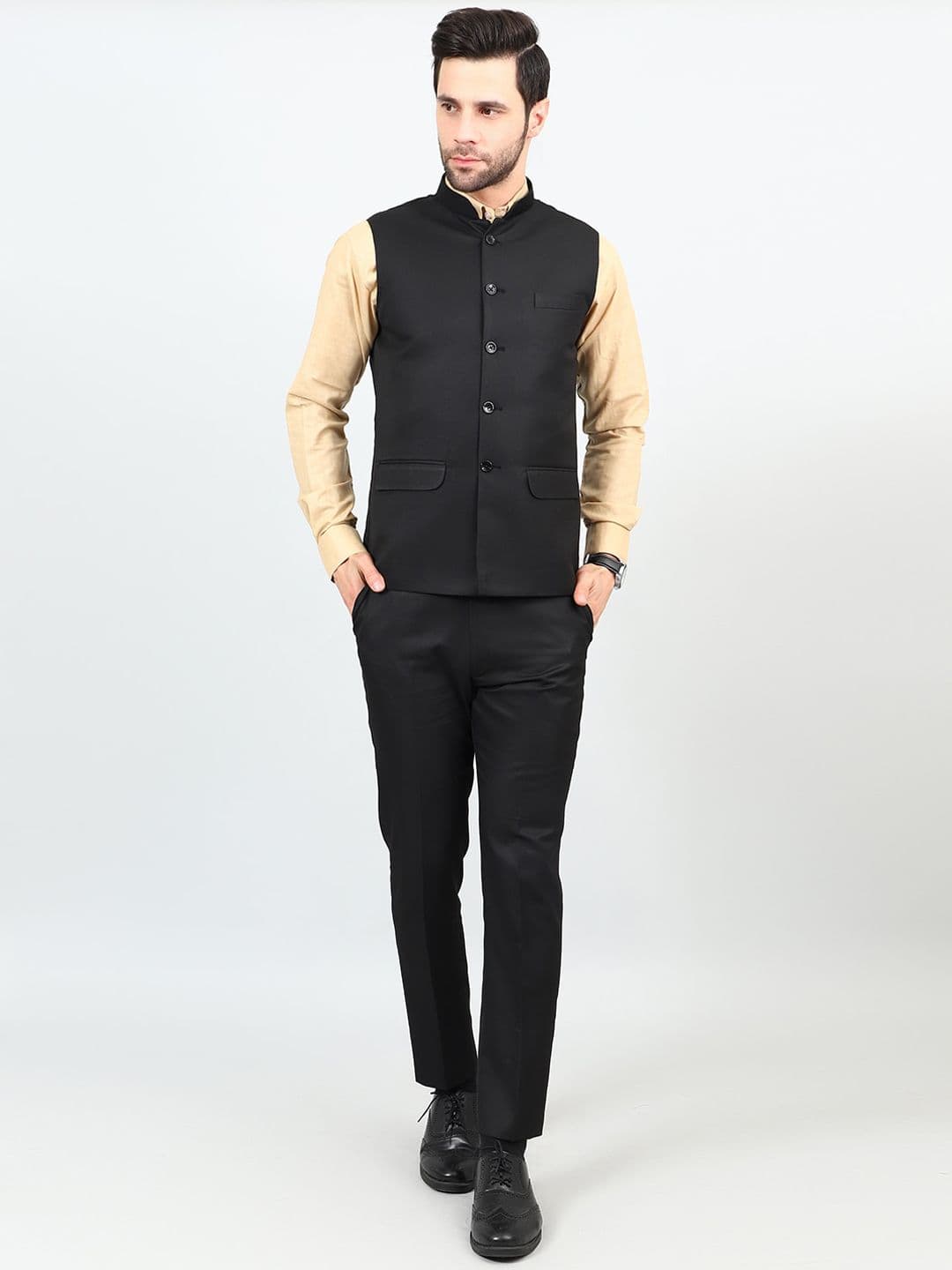 Wintage Single-Breasted 2 Piece Formal Suit