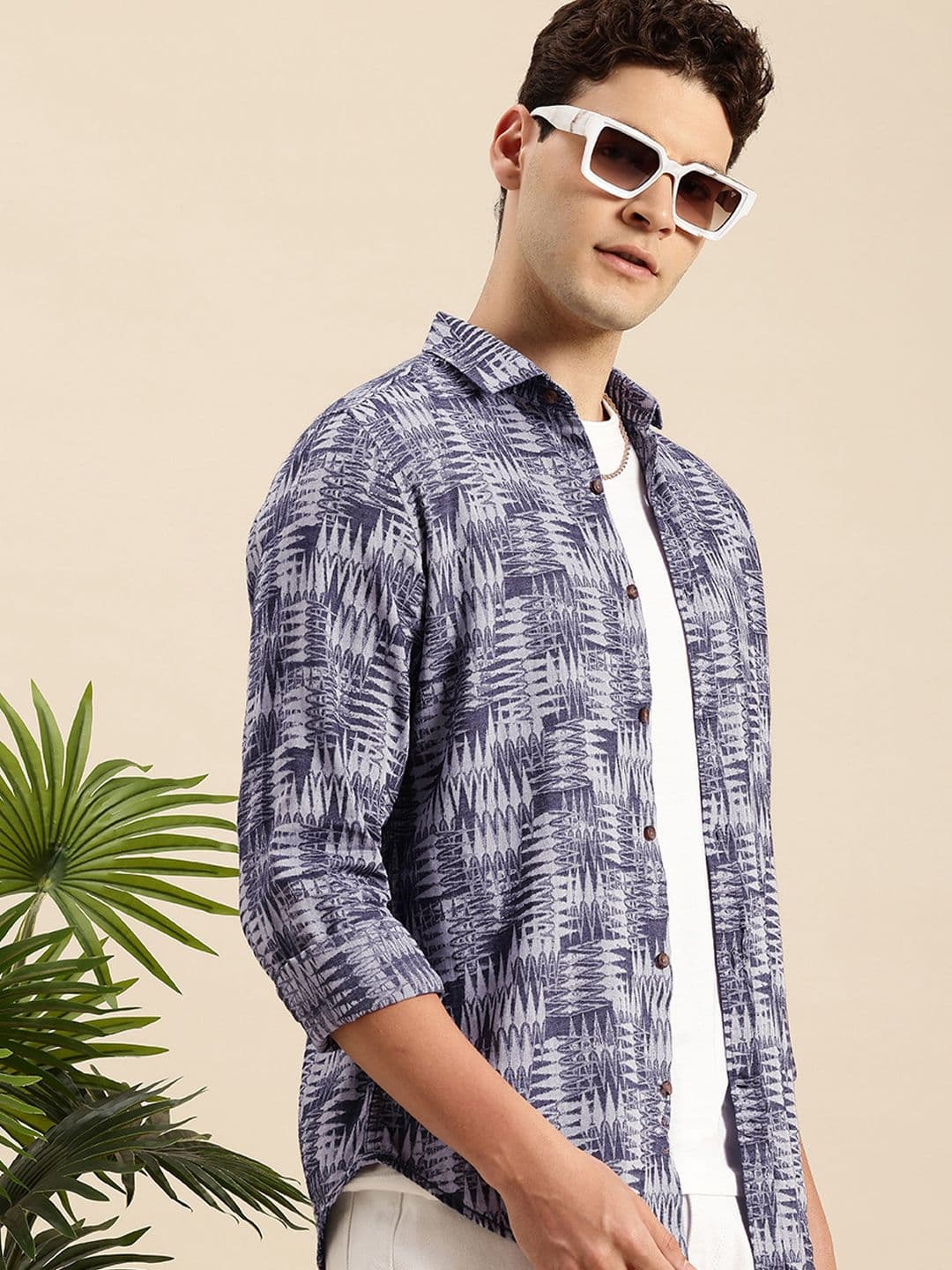 Mast & Harbour Men Printed Casual Shirt - view 1