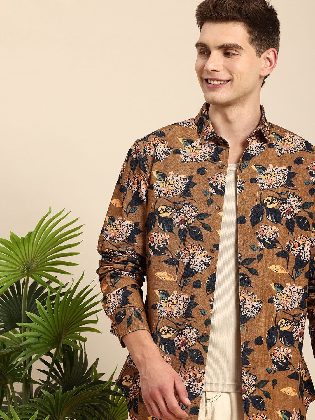 Mast & Harbour Men Floral Printed Casual Shirt - view 1