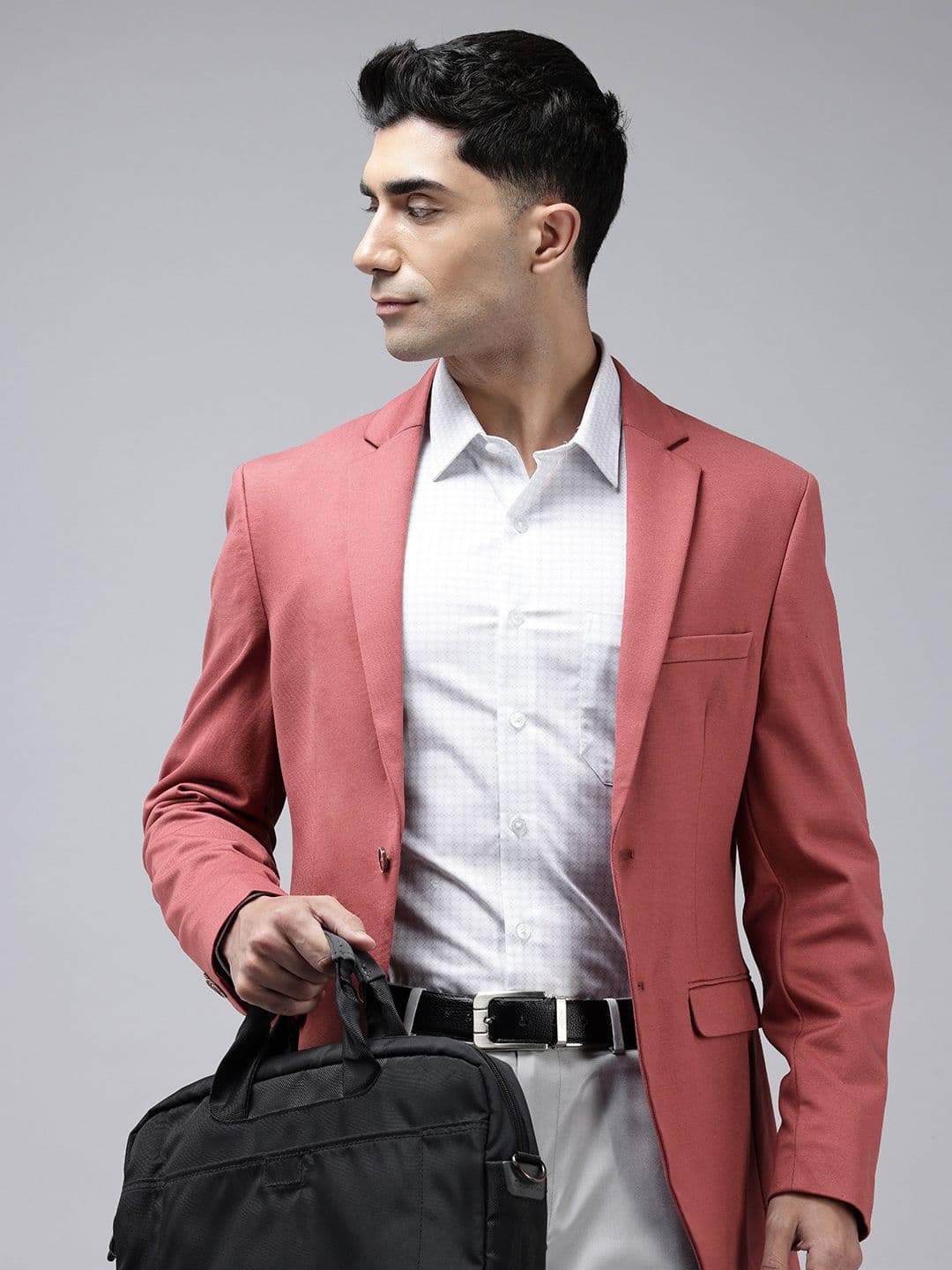 Park Avenue Super Slim Fit Single-Breasted Formal Blazer - view 1