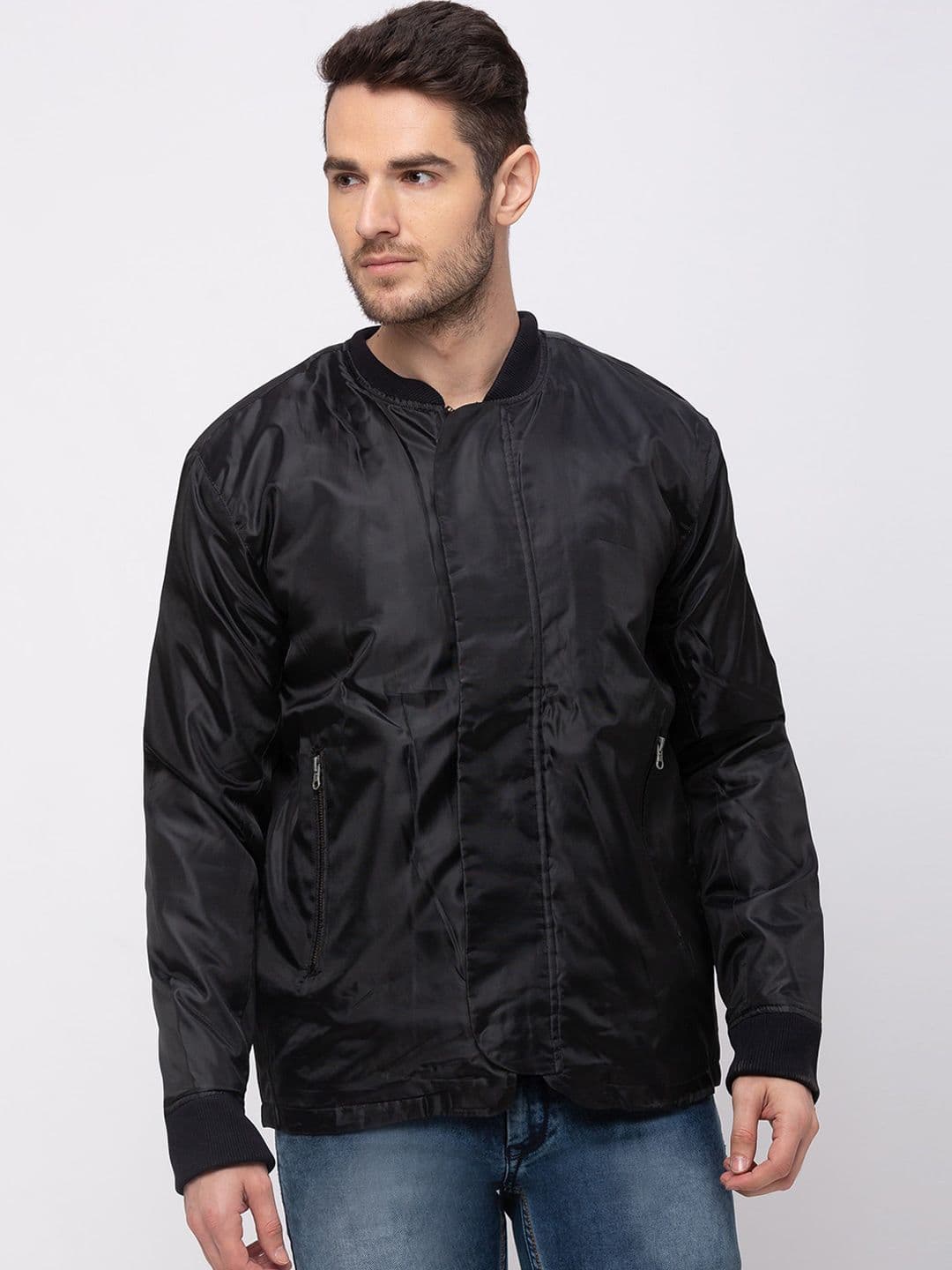 Kenneth Cole Stand Collar Tailored Jacket - view 1