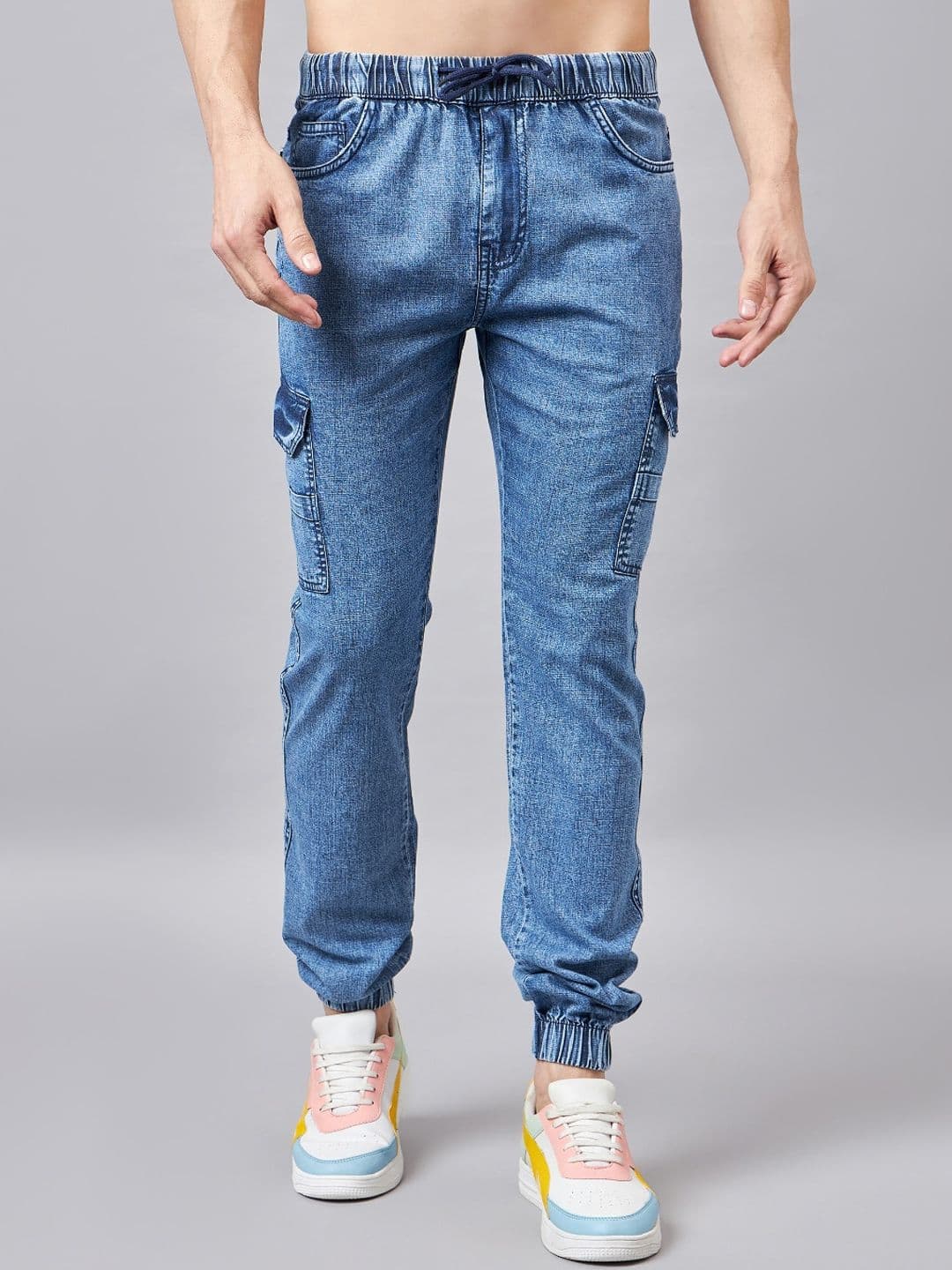 STUDIO NEXX Men Jogger Heavy Fade Jeans - view 1