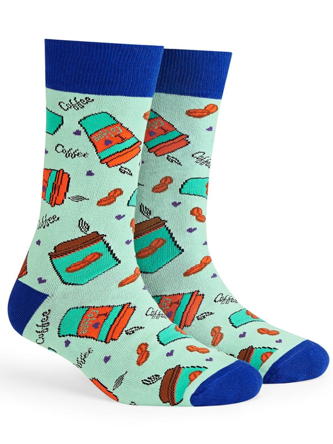 Dynamocks Unisex Patterned Anti-Microbial Calf Length Socks - view 1