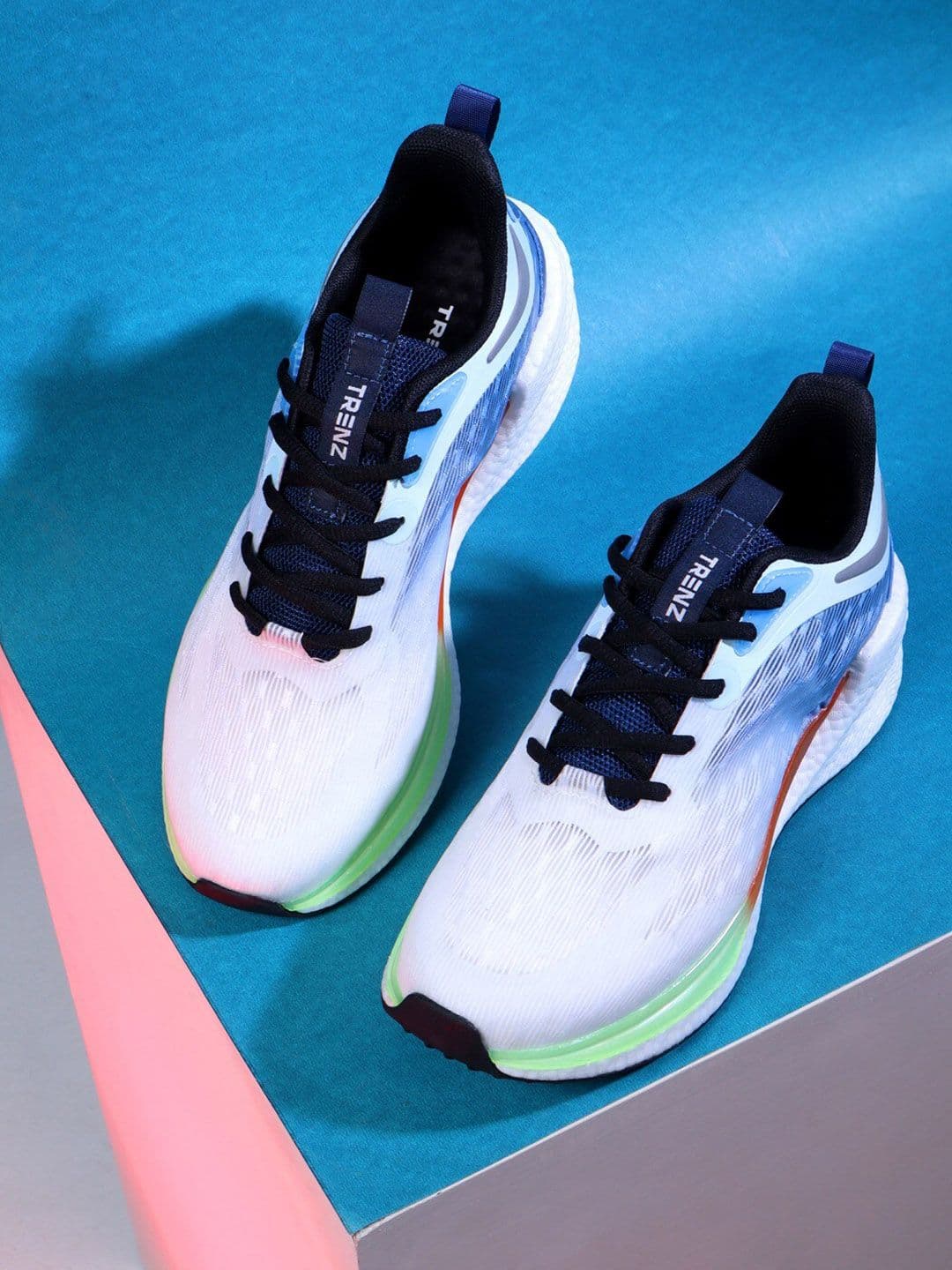 Trenz Men Textured Lace-Up Running Shoes - view 1