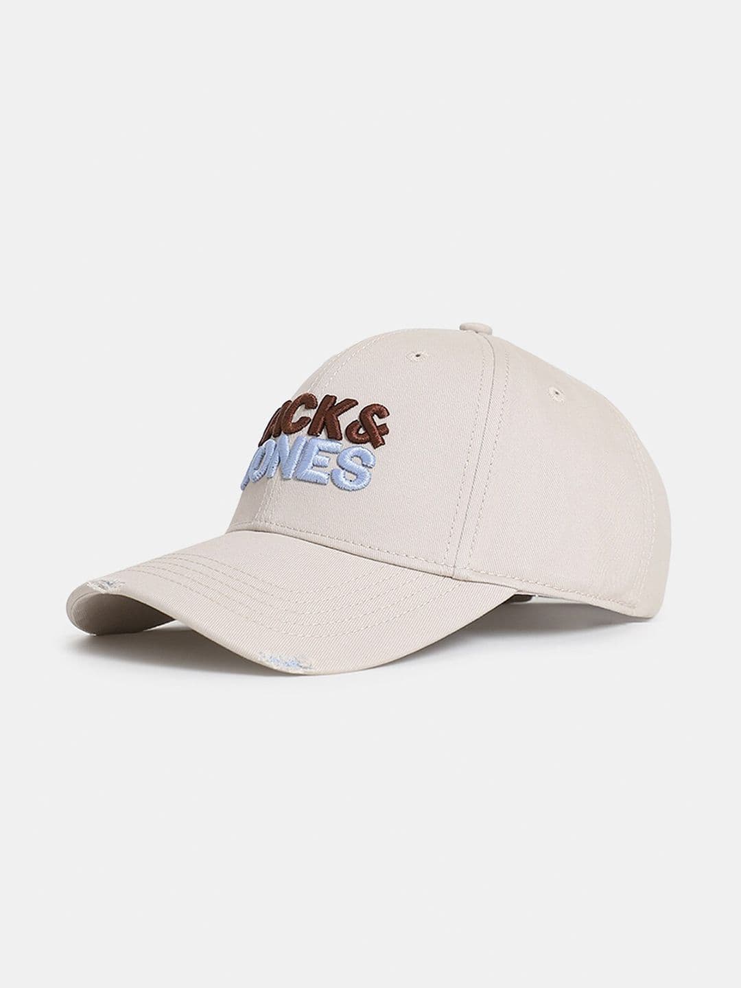 Jack & Jones Men Embroidered Pure Cotton Baseball Cap - view 1
