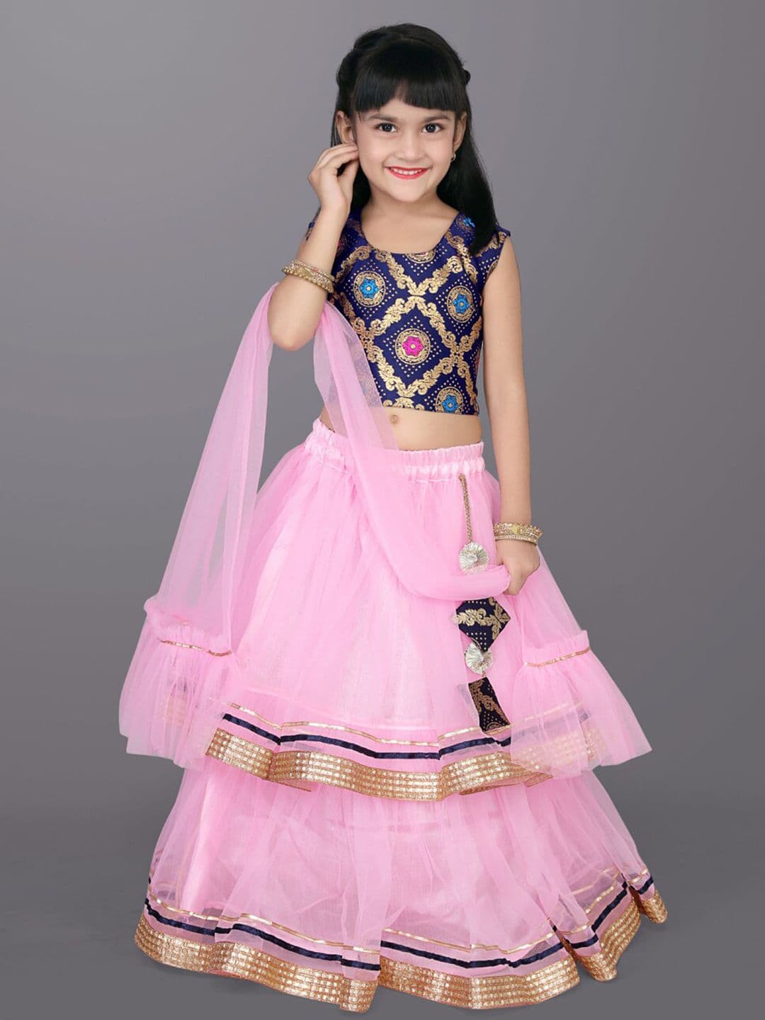 BAESD Girls Ready to Wear Lehenga & Blouse With Dupatta - view 1