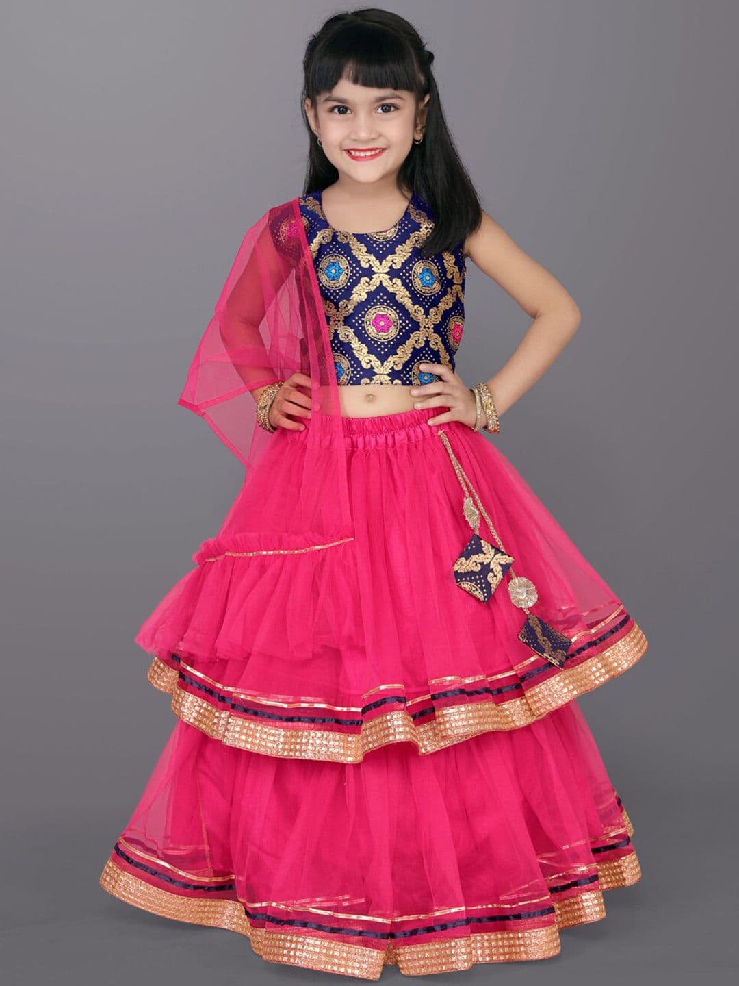 BAESD Girls Ready to Wear Lehenga & Blouse With Dupatta - view 1