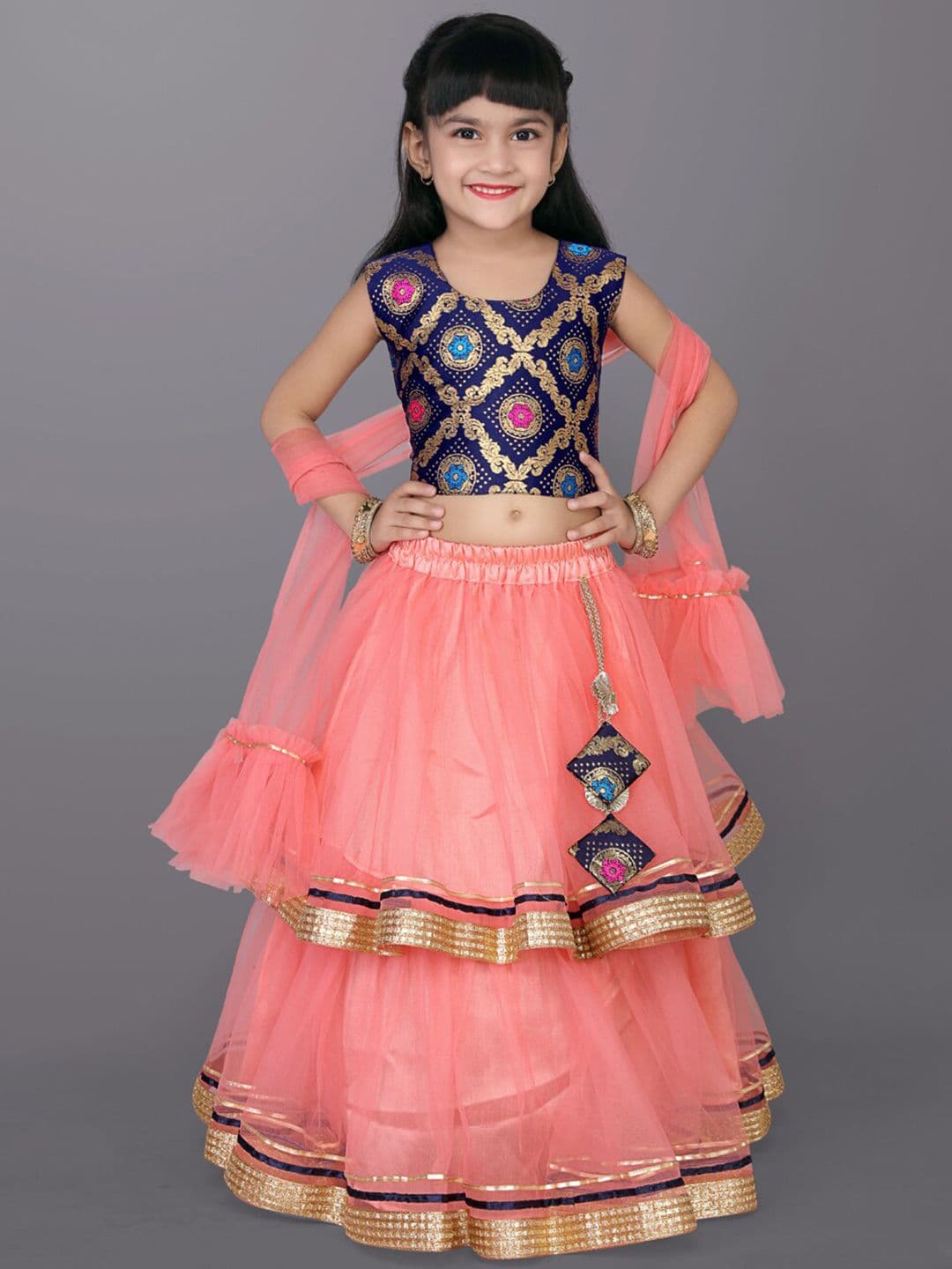 BAESD Girls Ready to Wear Lehenga & Blouse With Dupatta - view 1