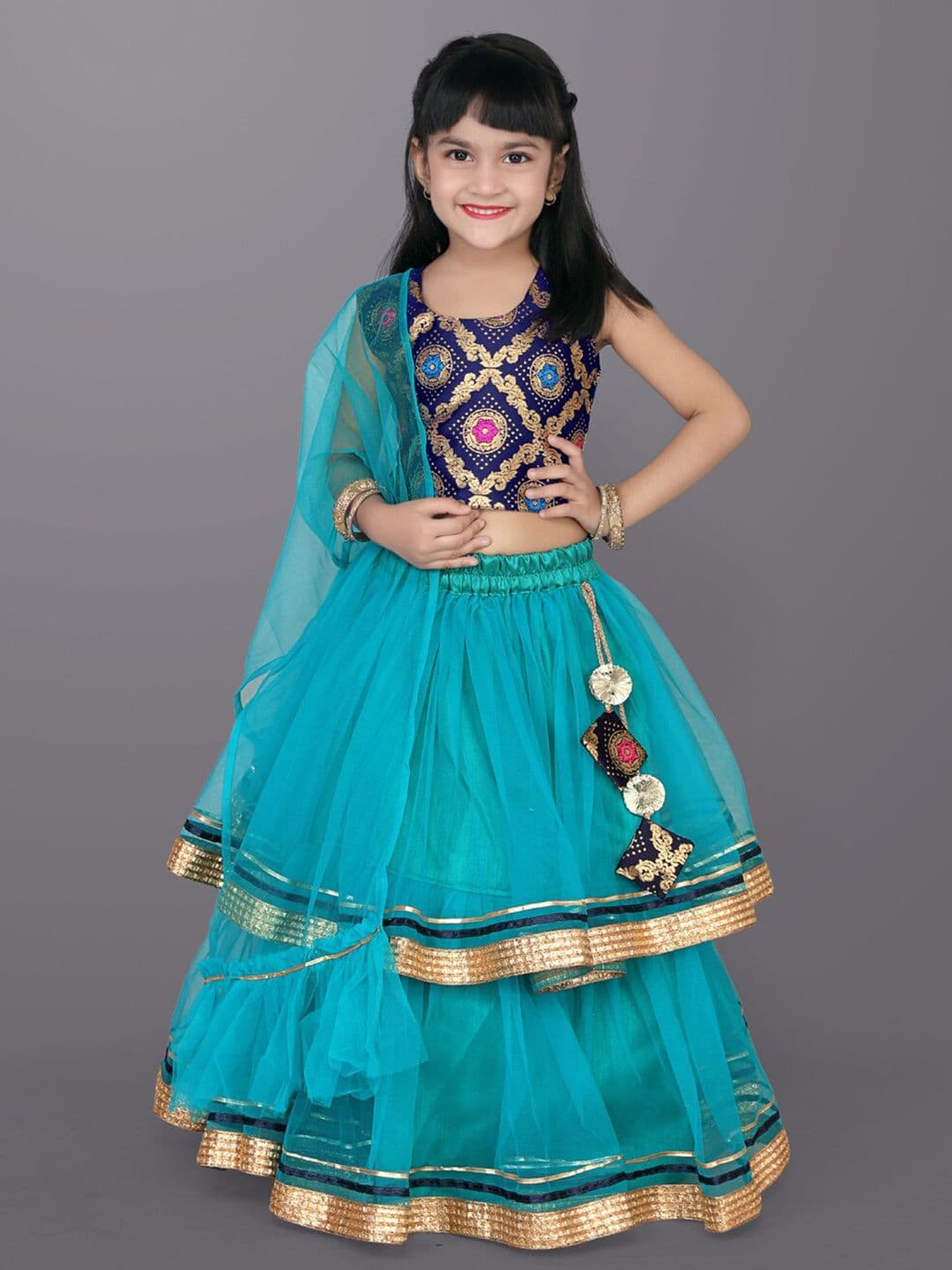BAESD Girls Ready to Wear Lehenga & Blouse With Dupatta - view 1