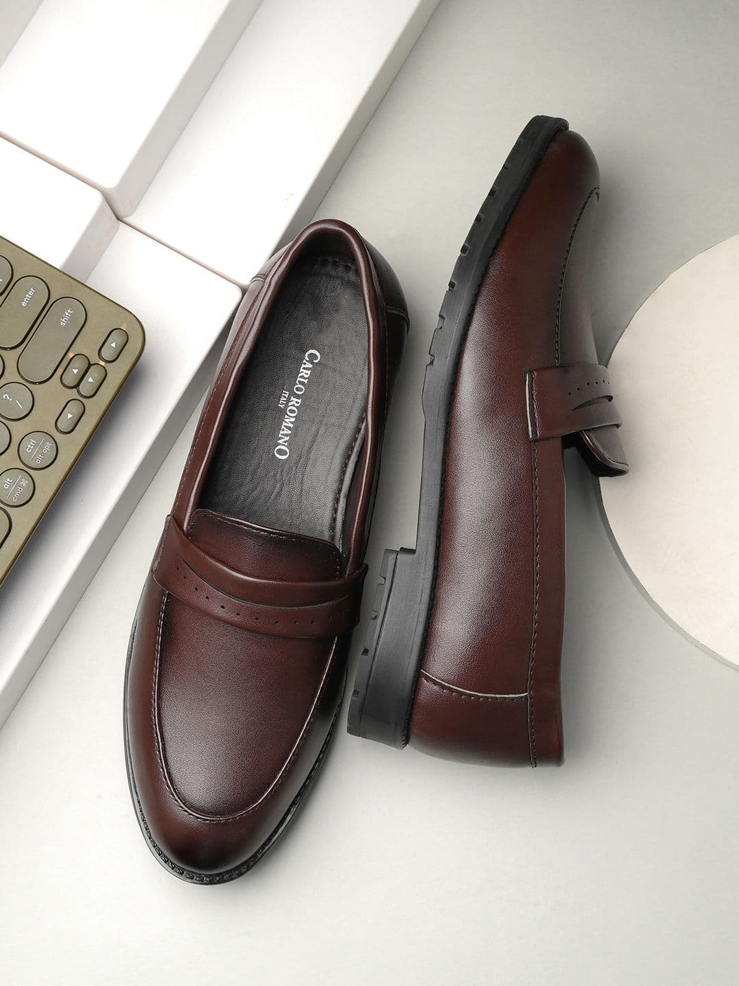 CARLO ROMANO Men Formal Loafers - view 1