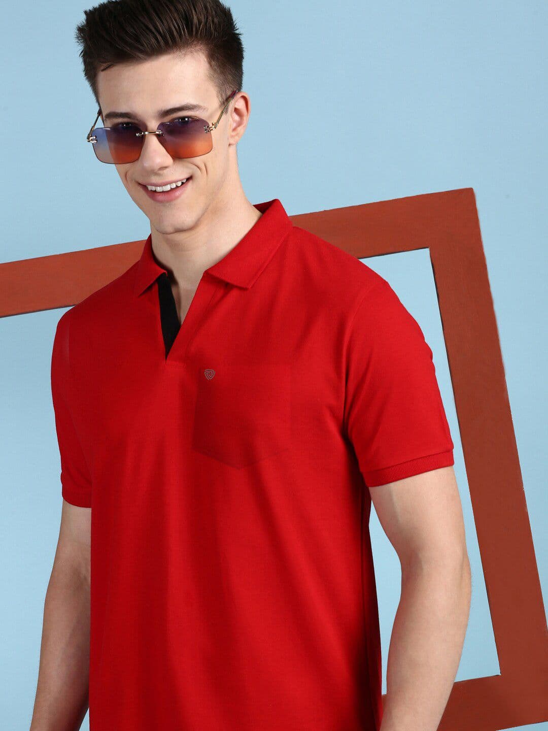 Lux Cozi Polo Collar Short Sleeves T-shirt - view 1