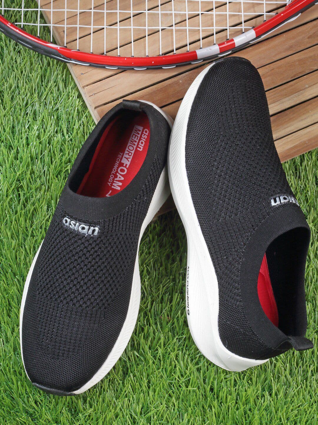 ASIAN Men Mesh Running Slip On Sports Shoes - view 1