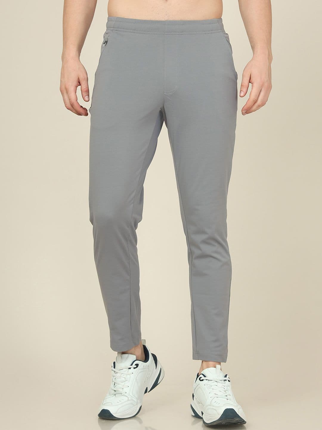 Technosport MBB'24 Men Slim-Fit Mid Rise Rapid Dry Antimicrobial Track Pants - view 1