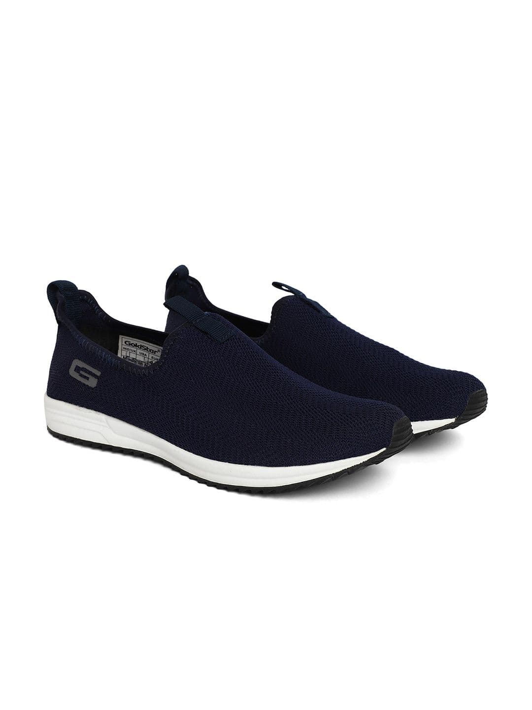 Goldstar Men Textured Slip-On Walking Shoes - view 1