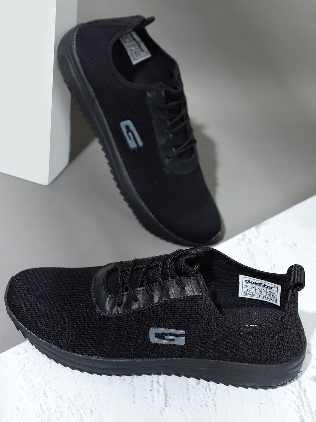Goldstar Men Mesh Lace-Ups Walking Shoes - view 1