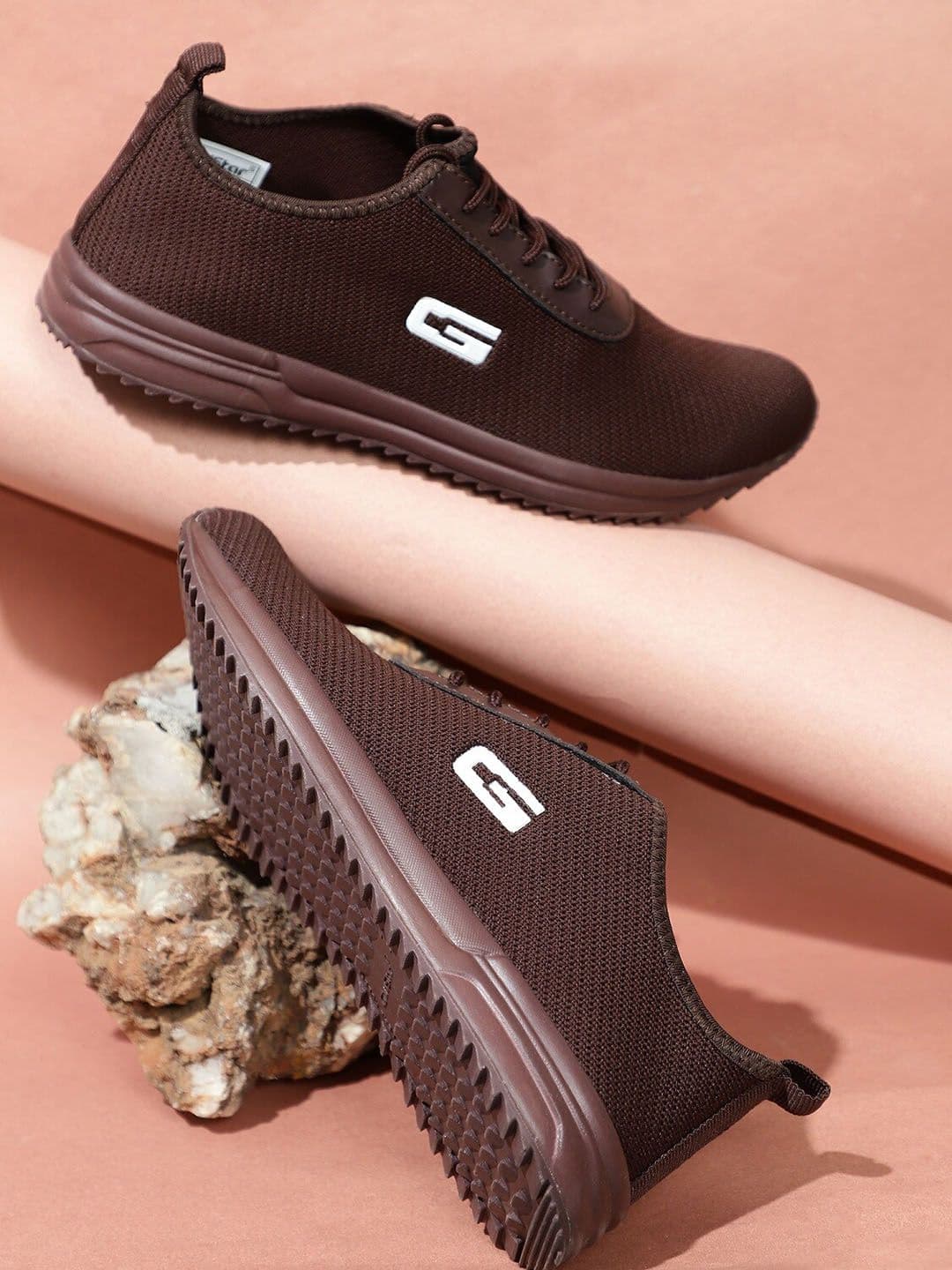 Goldstar Men Mesh Lace-Ups Walking Shoes - view 1