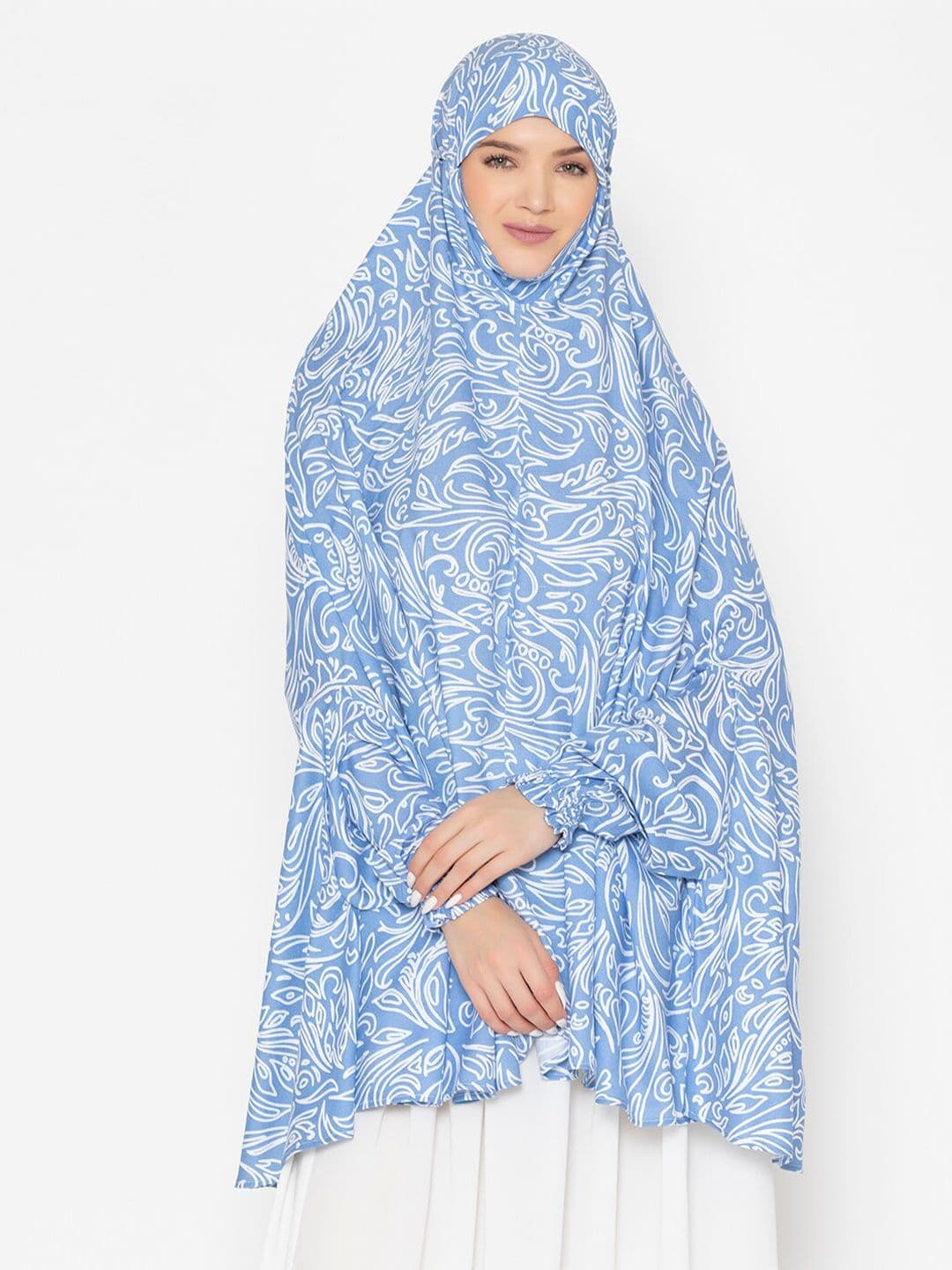 SANASH Collections Lily Blossom Serene Namaz Dupatta - view 1