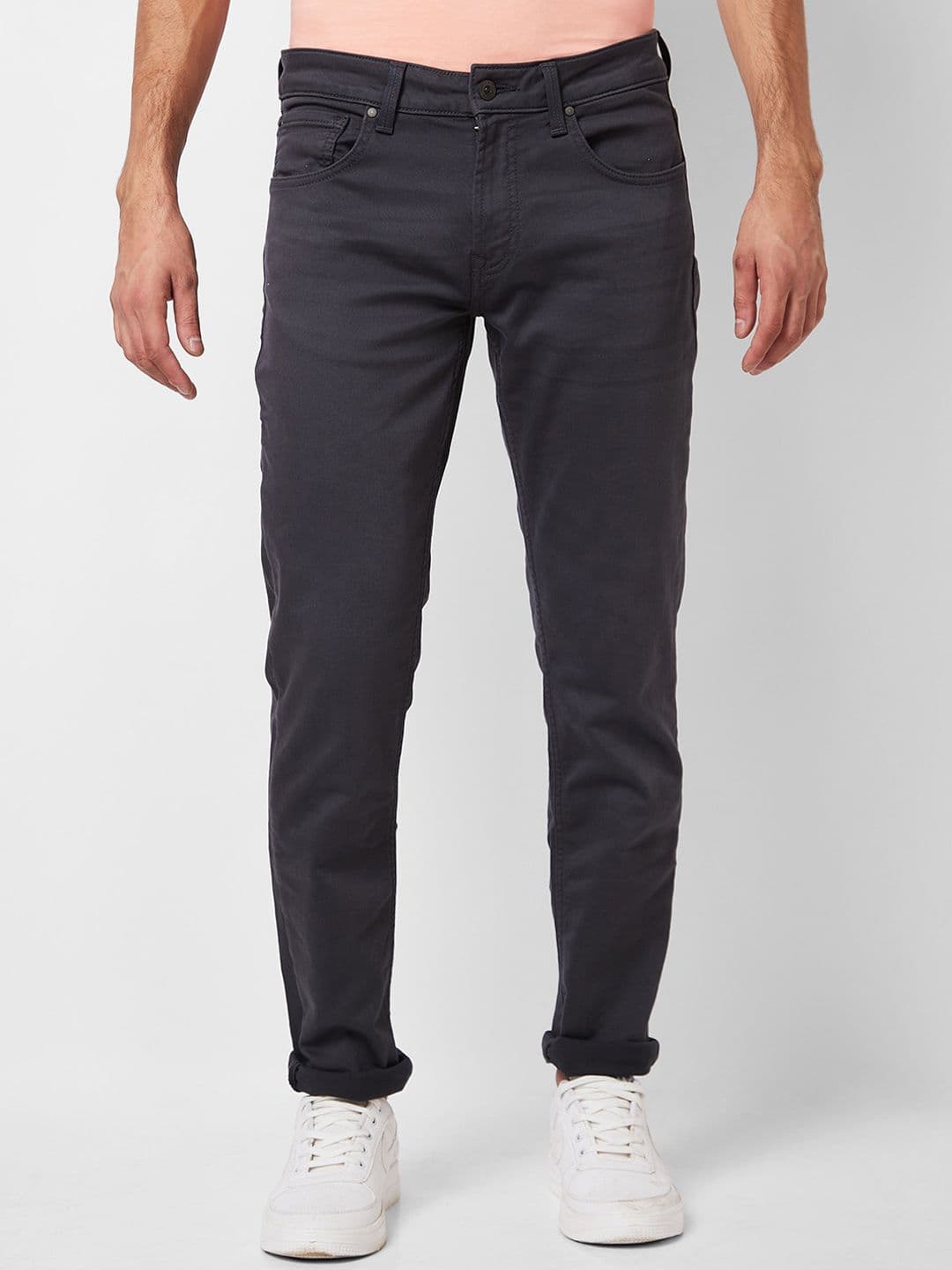 SPYKAR Men Rover Fit, Mid-Rise Regular fit Heavy Fade Stretchable Jeans - view 1