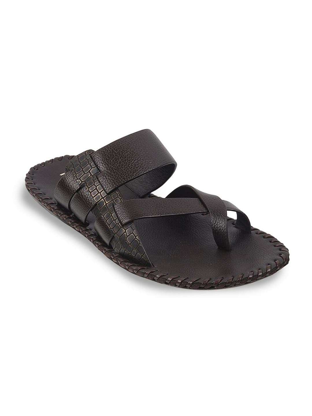 Metro Men Leather Comfort Sandals - view 1
