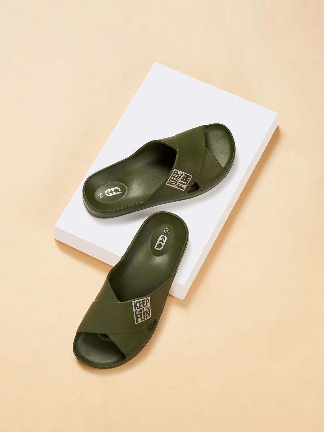 Ajile by Pantaloons Men Printed Sliders - view 1