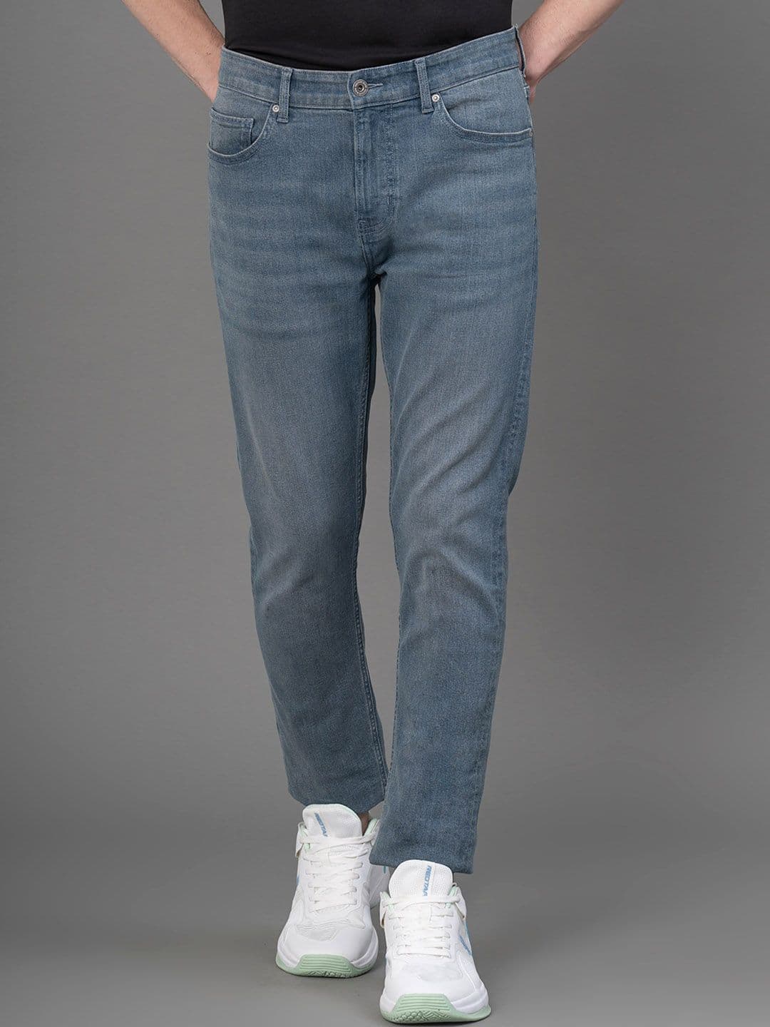 Red Tape Men Mid-Rise Acid Wash Clean Look Stretchable Jeans - view 1