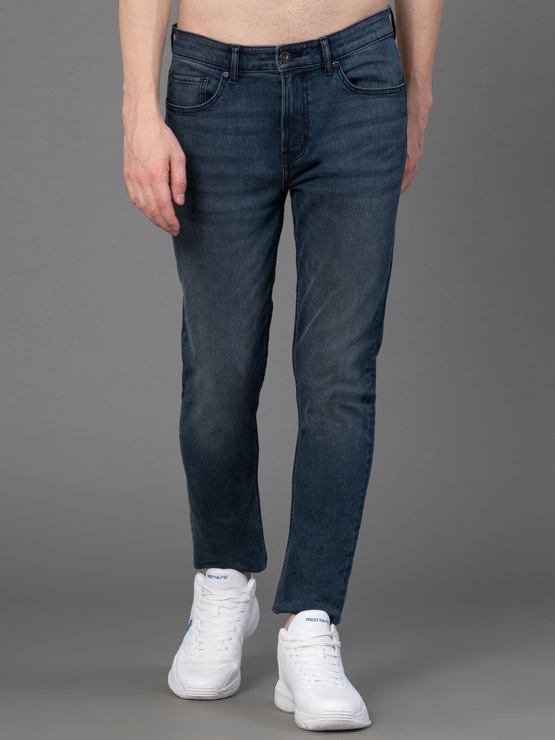 Red Tape Men Light Fade Acid Wash Stretchable Jeans - view 1